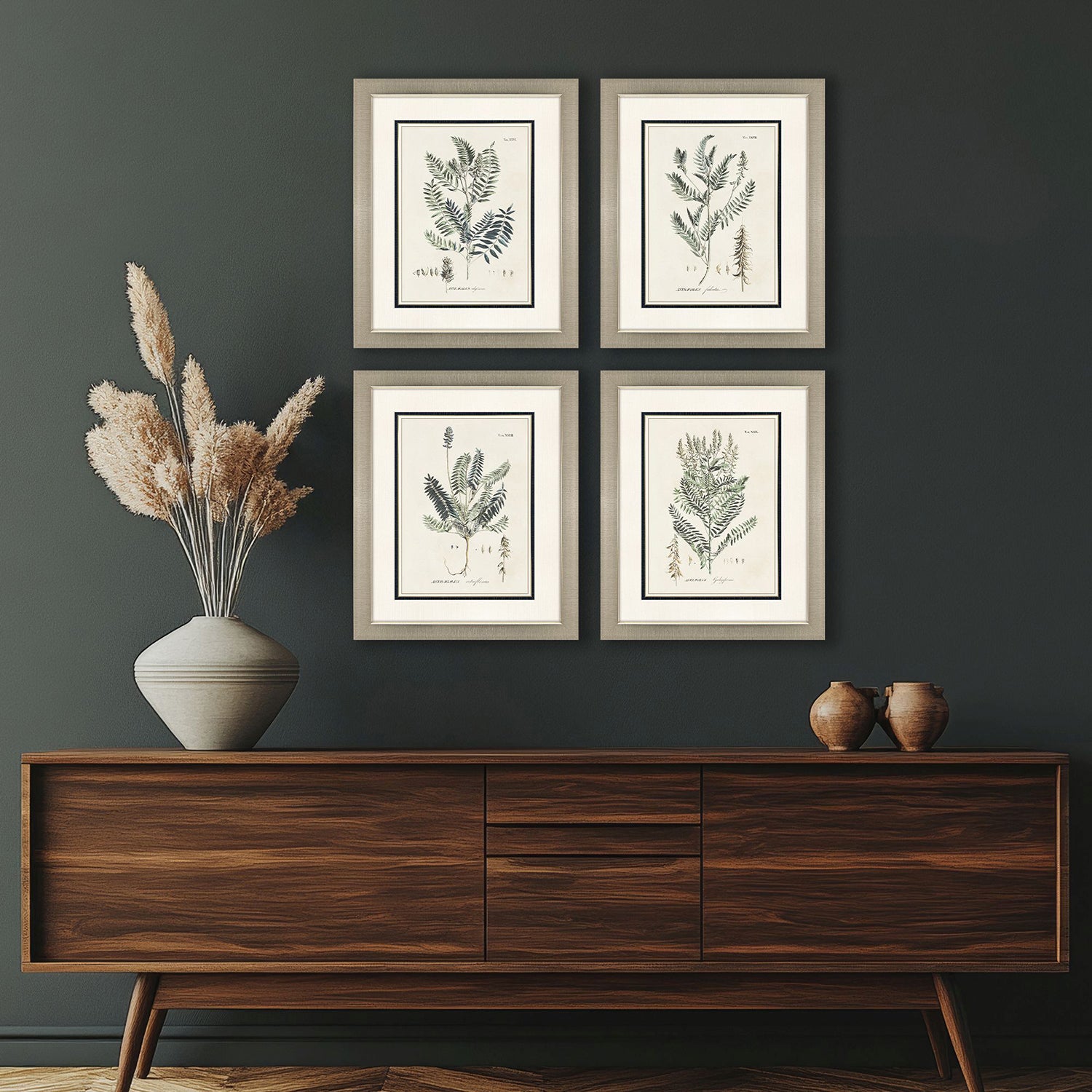 Martini Astragalorum Framed Artwork Set of 4