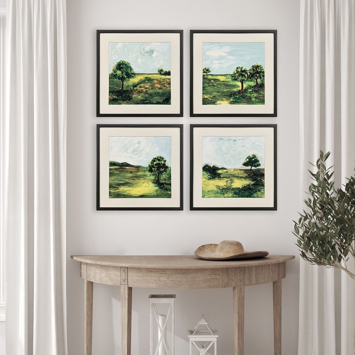 Armas Verdant View Framed Artwork Set of 4