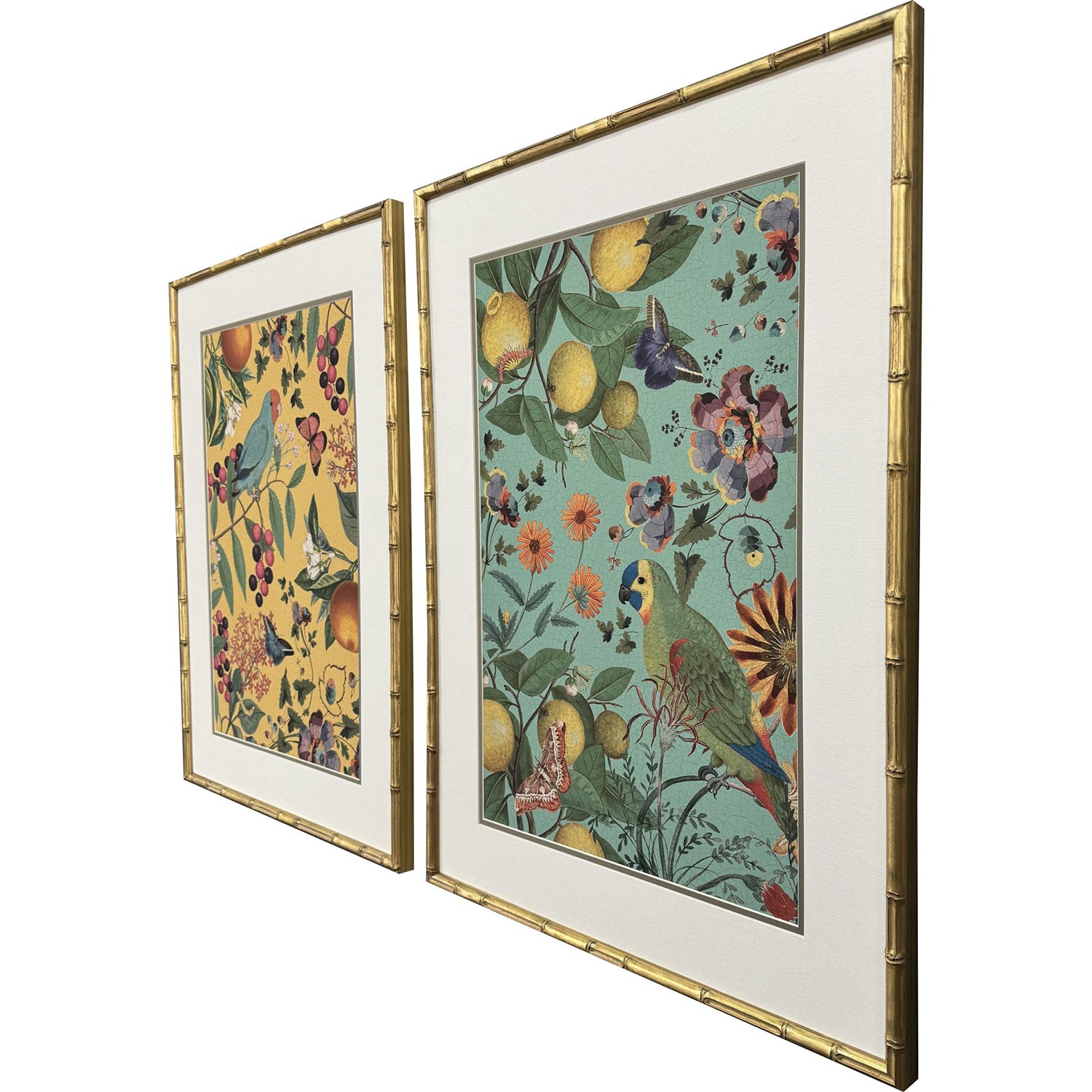 Drammis Floral Emotions Framed Artwork Set of 4