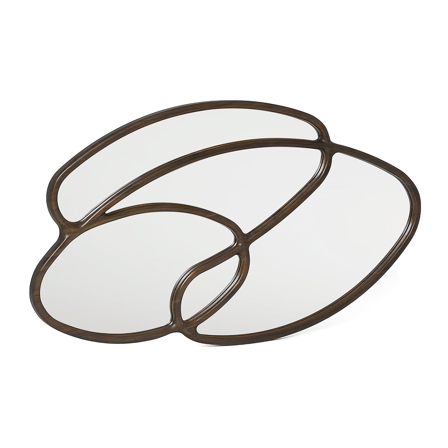 Interlude Home Dominique Classic Walnut Mirror