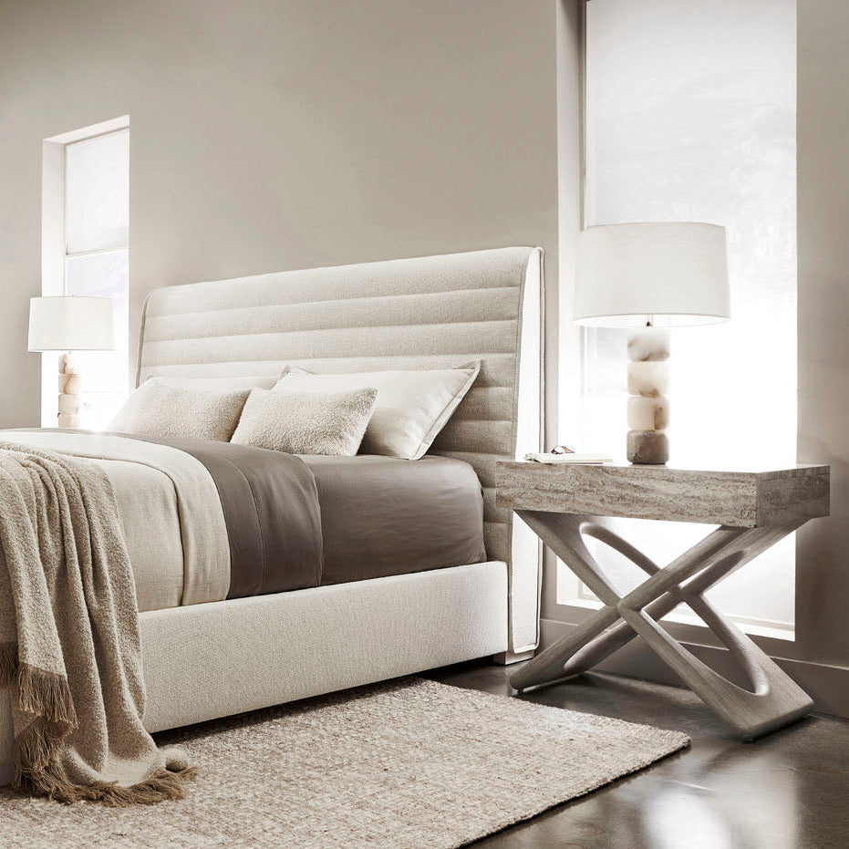 Bernhardt Sereno Travertine Nightstand