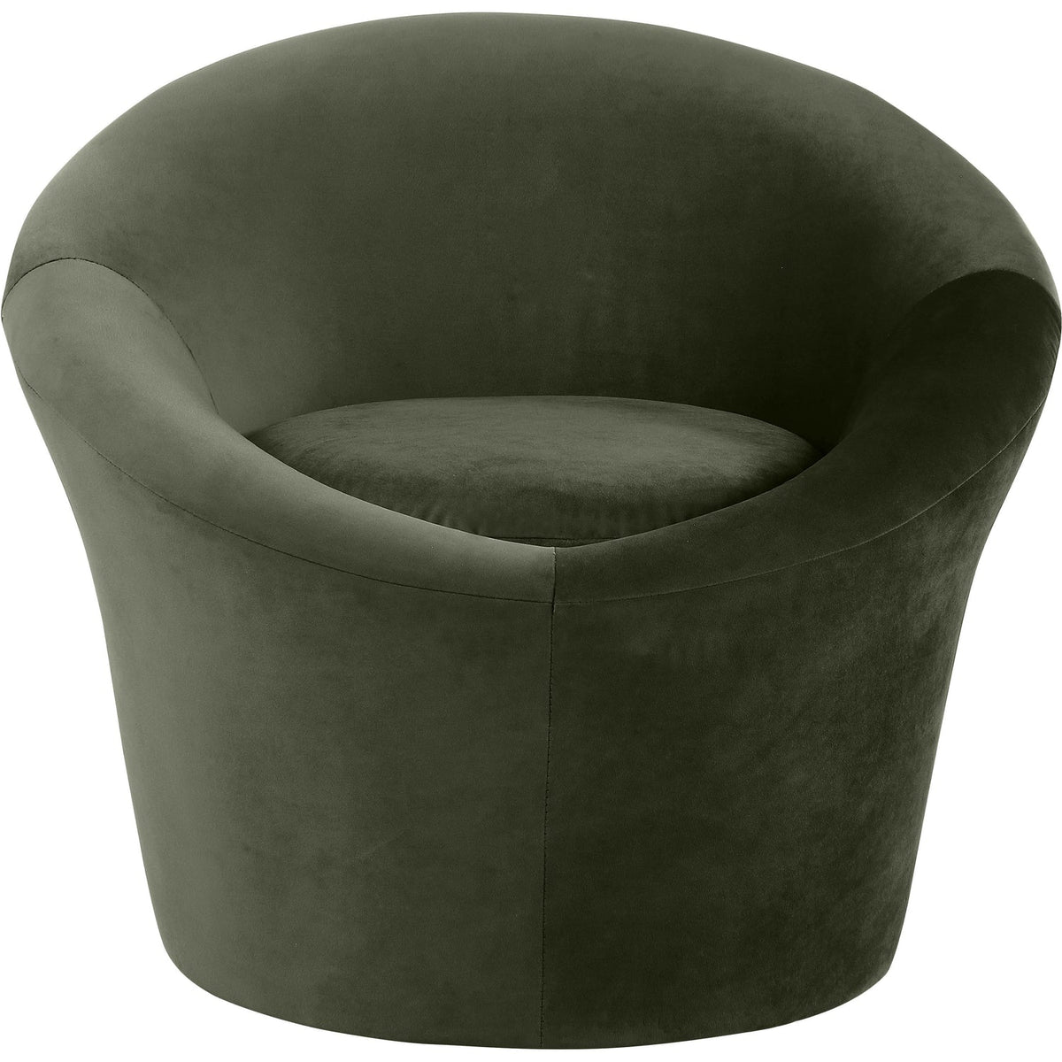 Tristan Green Velvet Upholstered Accent Chair
