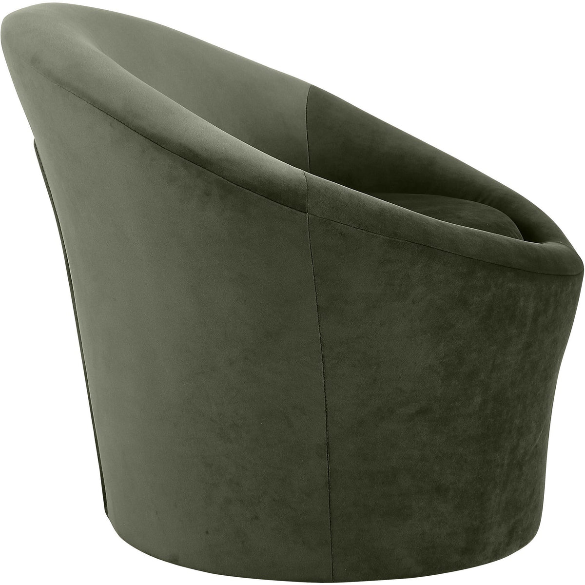 Tristan Green Velvet Upholstered Accent Chair