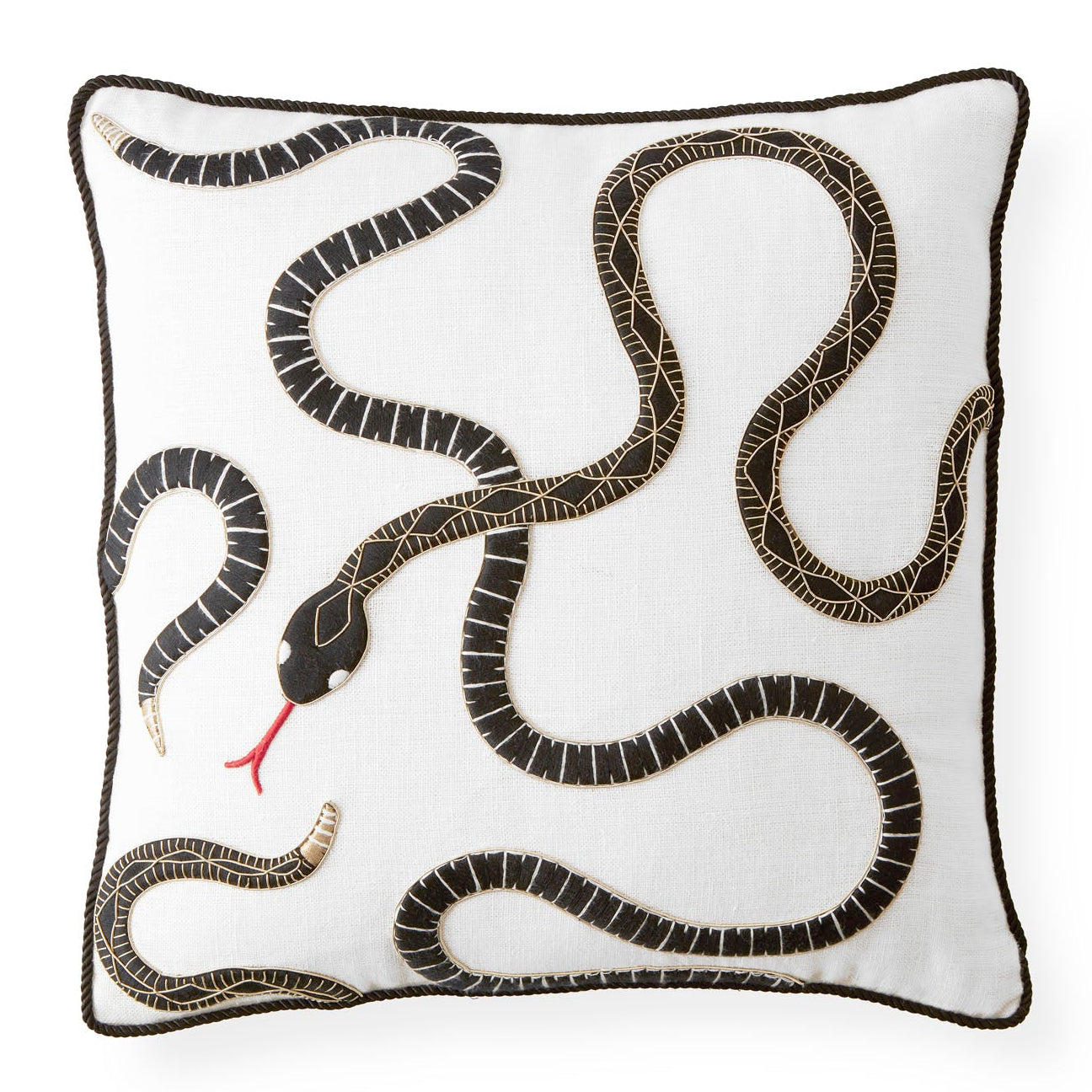 Jonathan Adler Eden Embroidered Throw Pillow