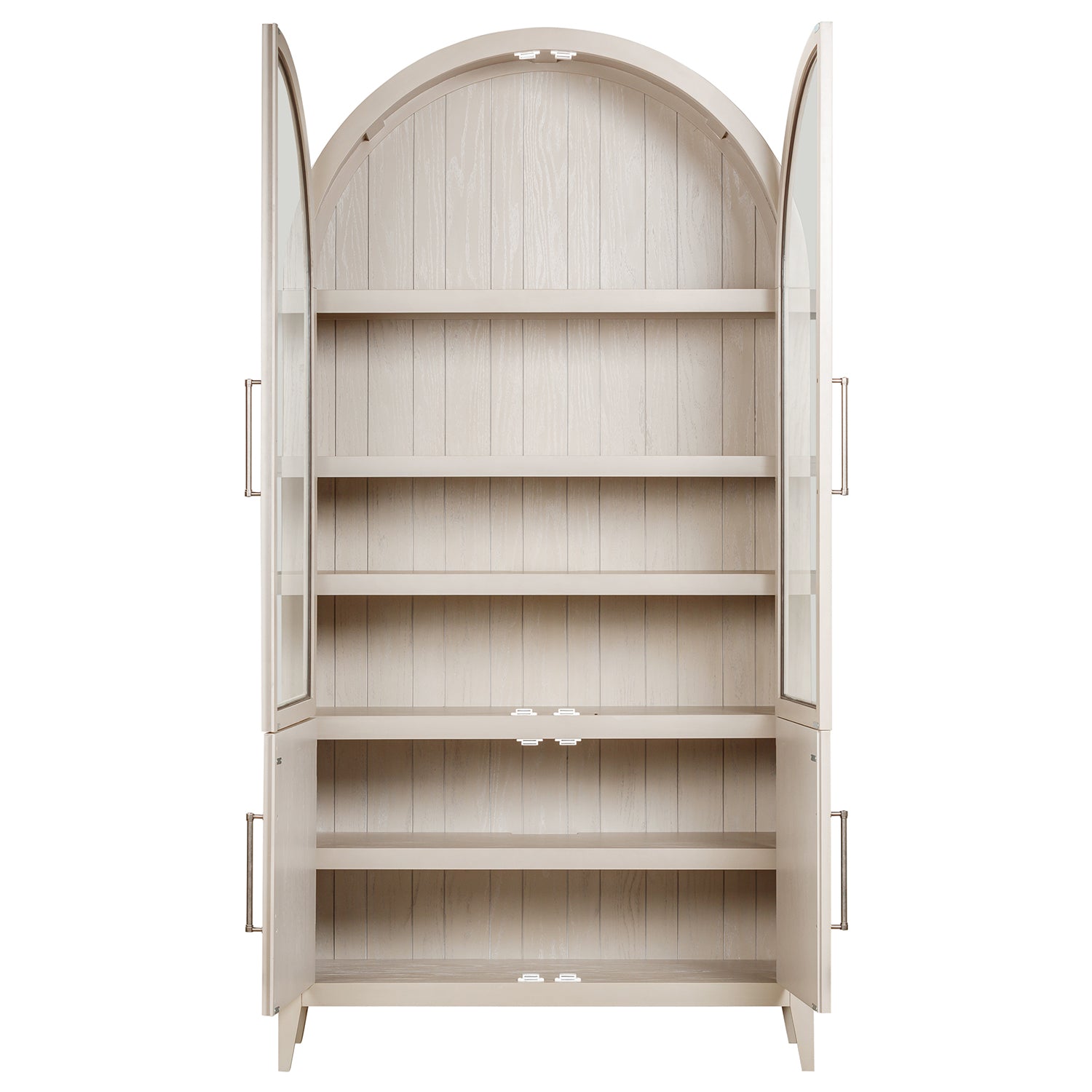 Bassett Mirror Fynn Light Oak Display Cabinet