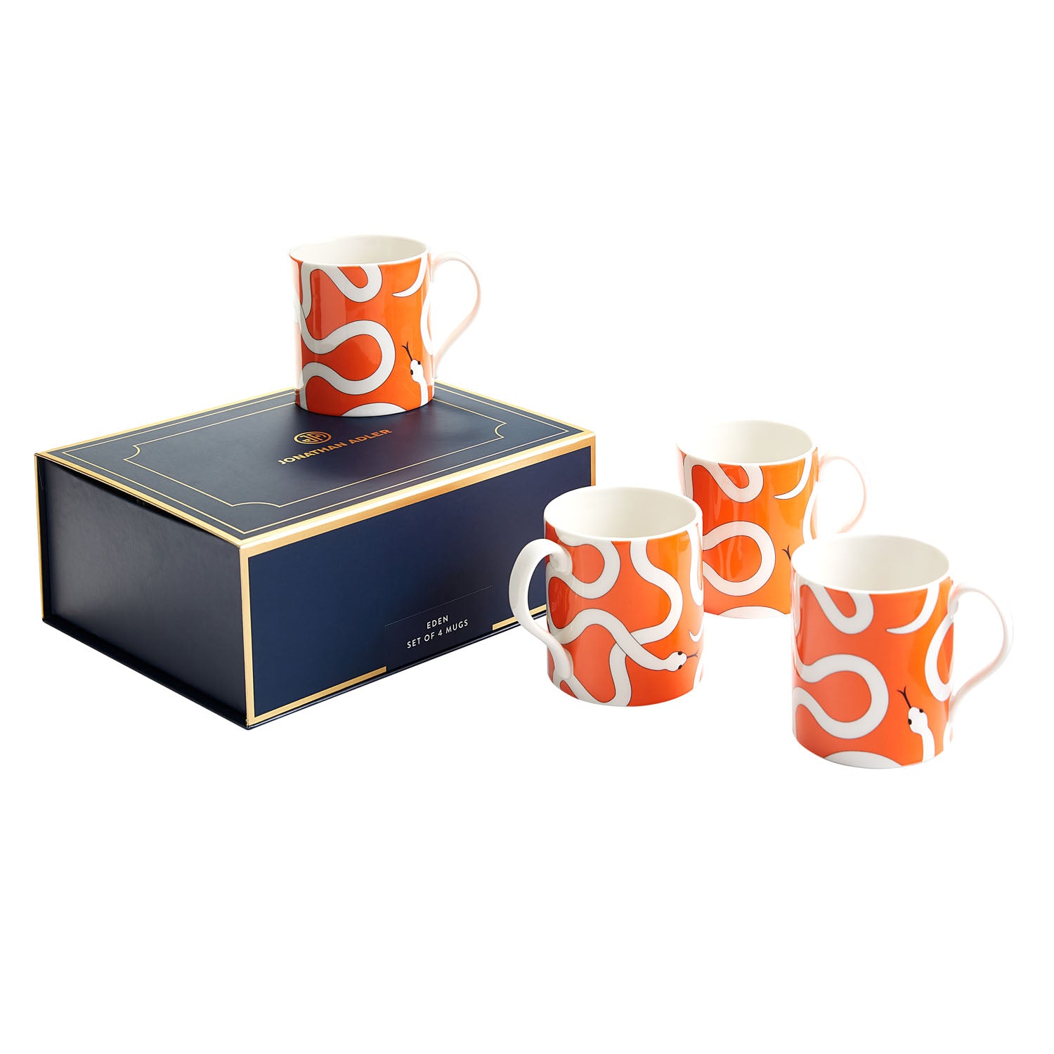 Jonathan Adler Eden Mug Set of 4
