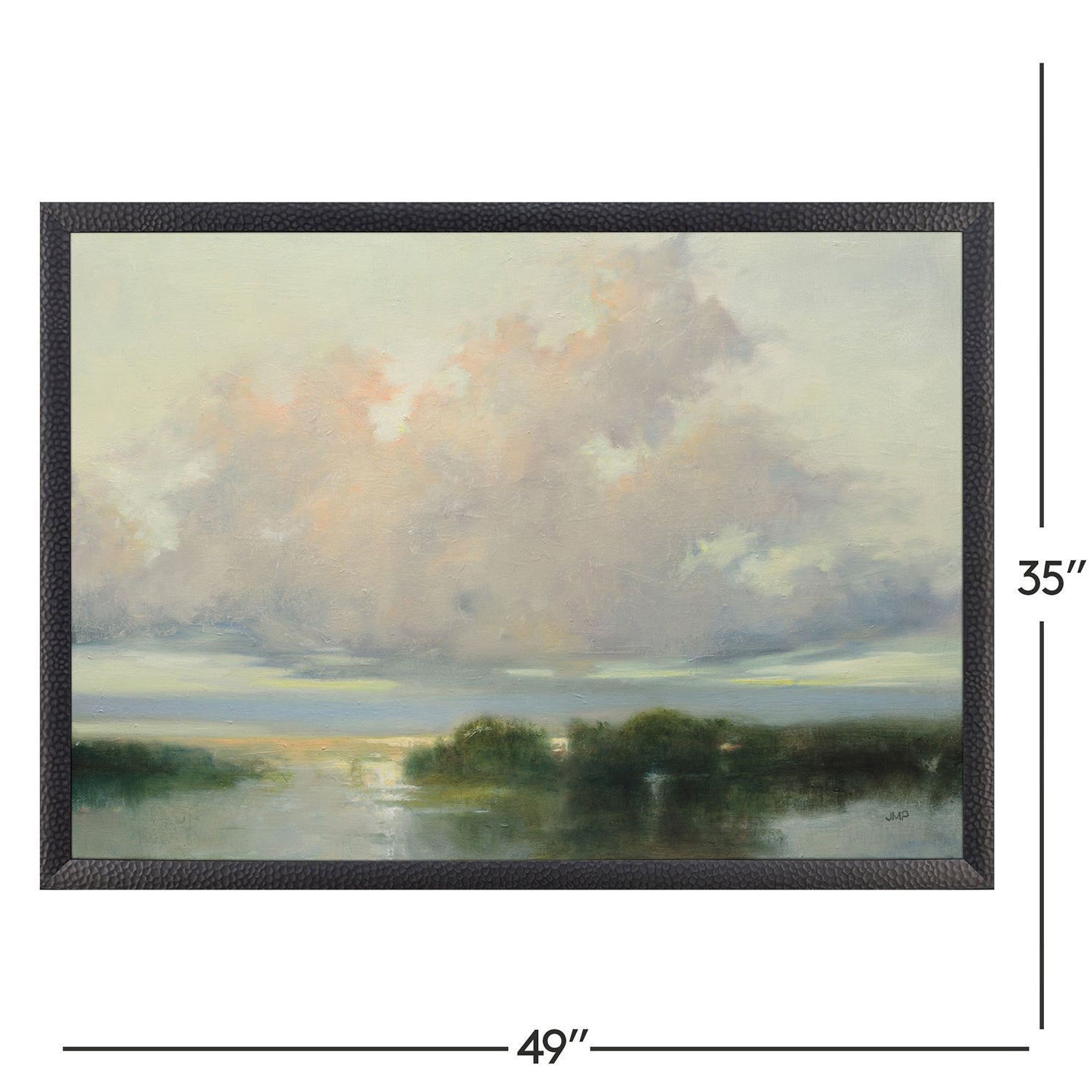 Sarah Lang Clouds and Currents Framed Art