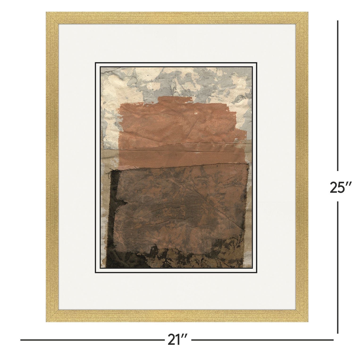 Sarah Lang Textural Echo I Framed Art Set of 3