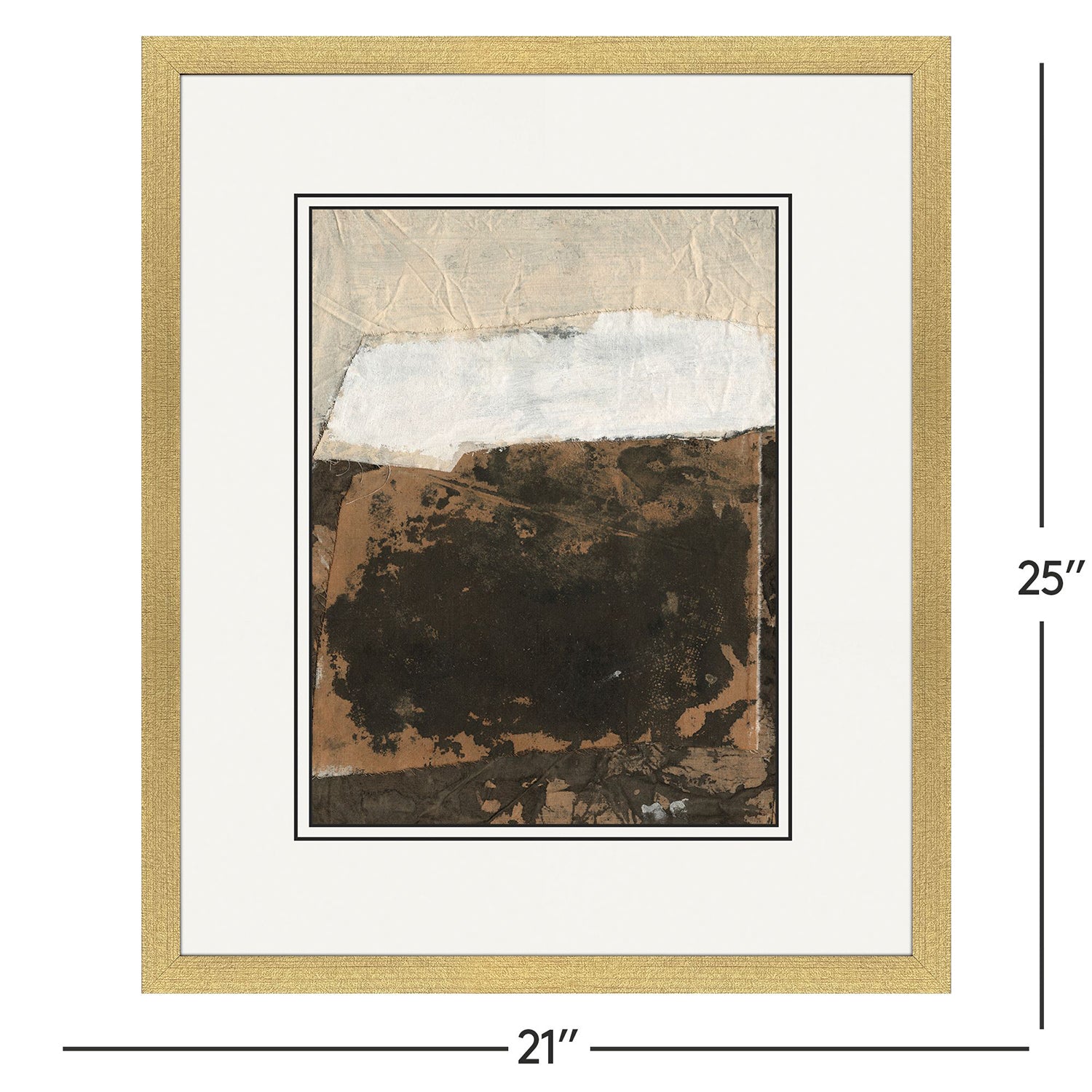 Sarah Lang Textural Echo III Framed Art Set of 3