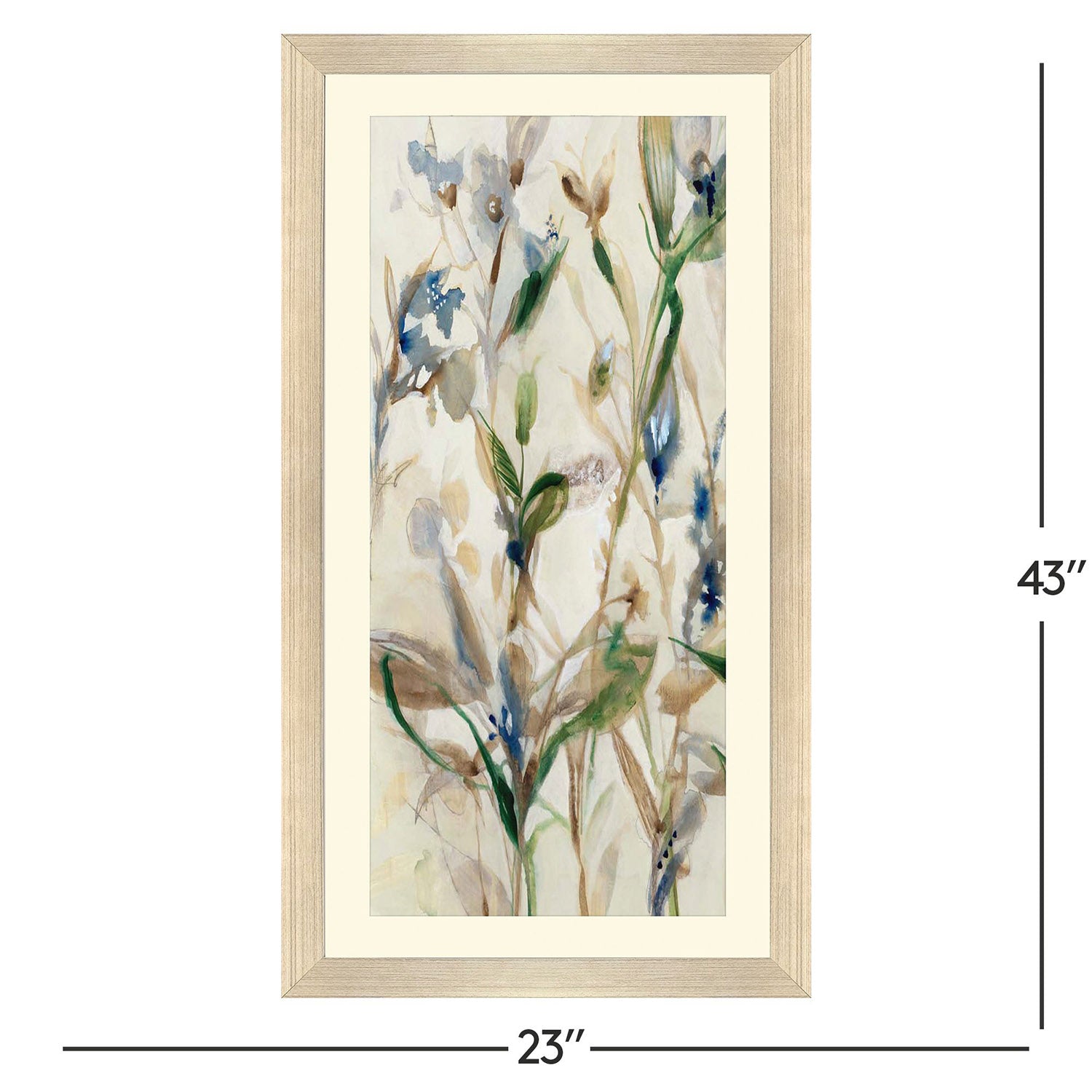 Malanta Knowles Wild Grasses Left Framed Art