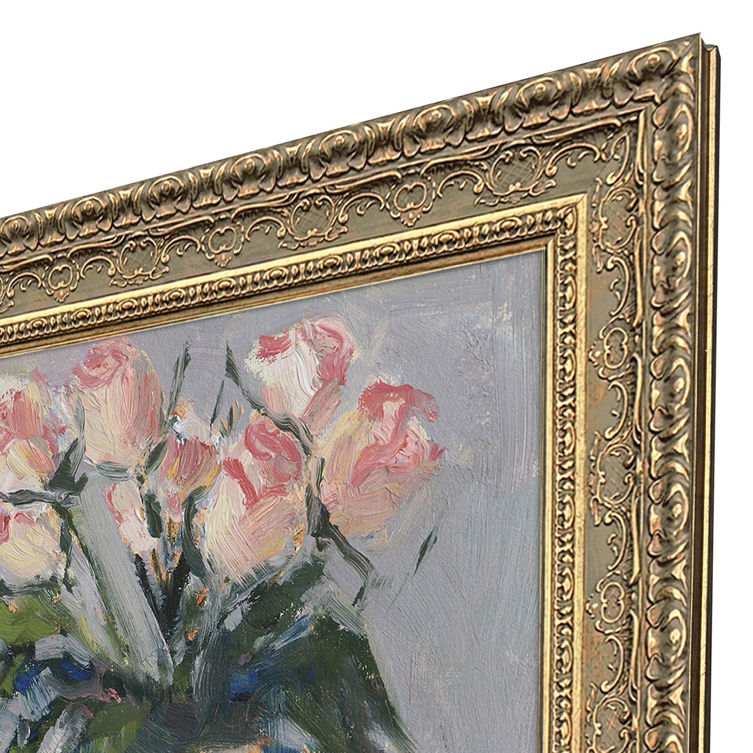 Jordan Glassco-Smith Winter Roses Framed Art