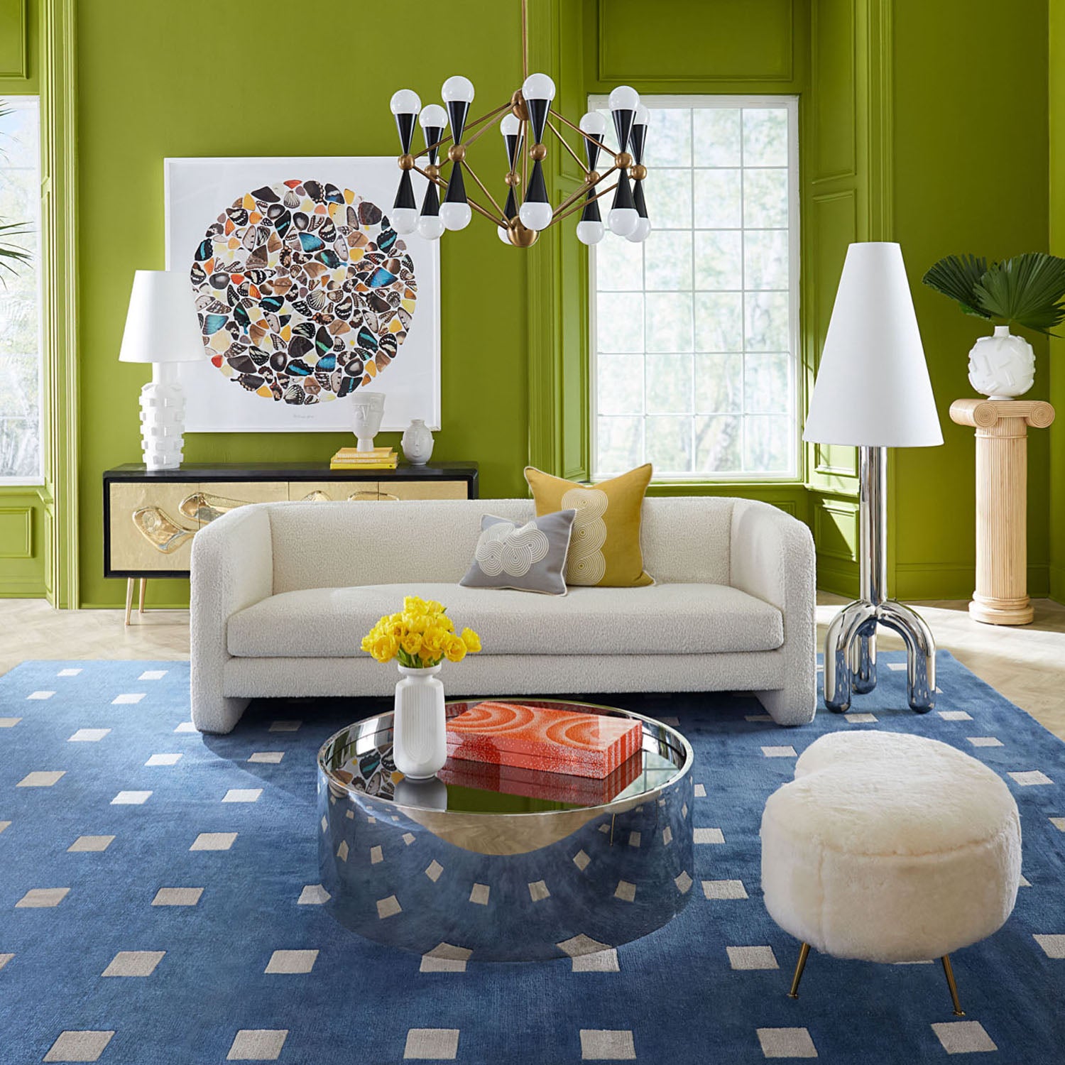 Jonathan Adler Riviera Capital Pedestal