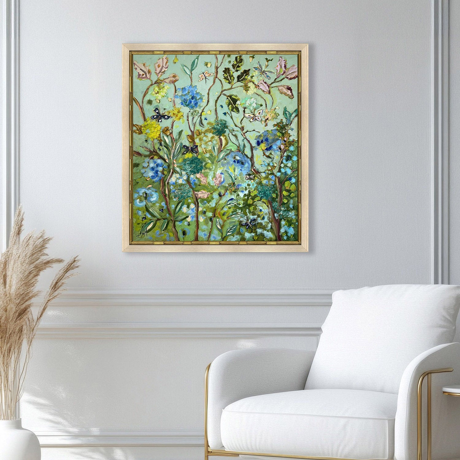 Jordan Glassco-Smith Insects & Vines Framed Art