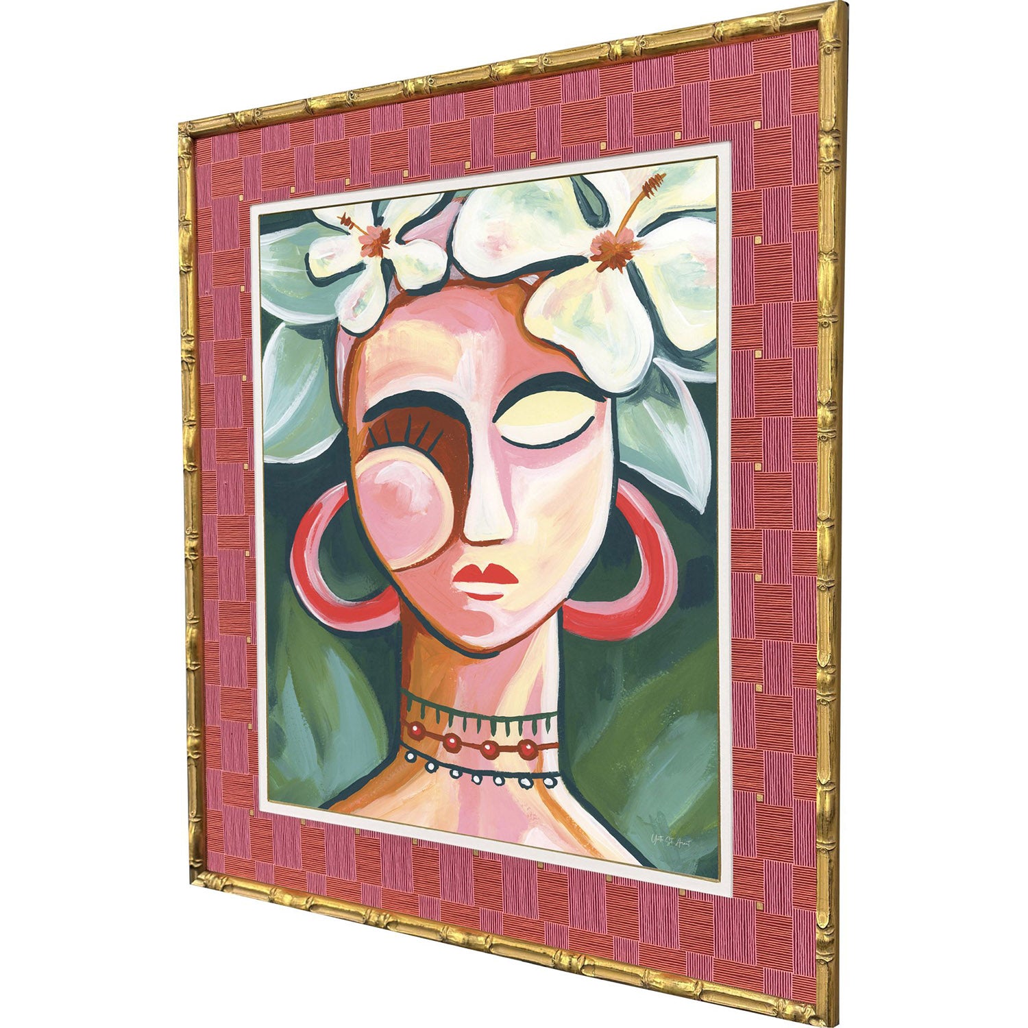 Malanta Knowles Portrait in the Tropic Framed Art