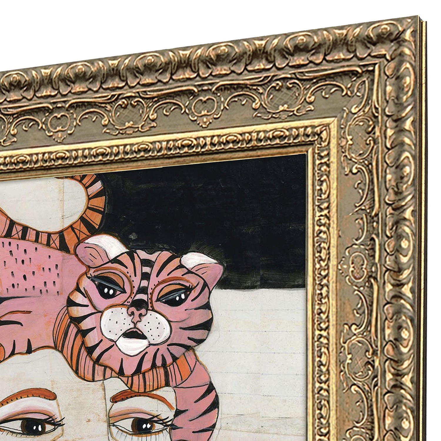 Malanta Knowles Cat Hair Framed Art
