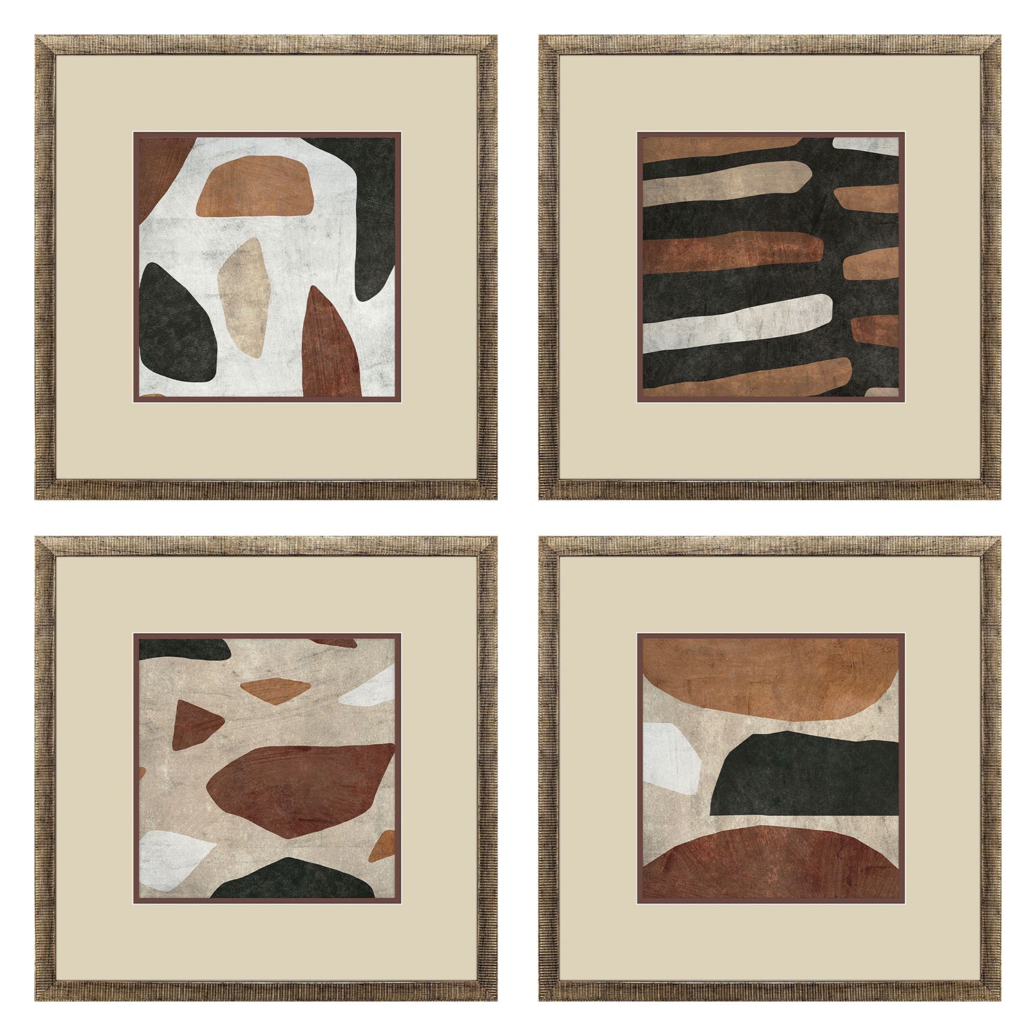 Malanta Knowles Organic Terra I Framed Art Set of 4