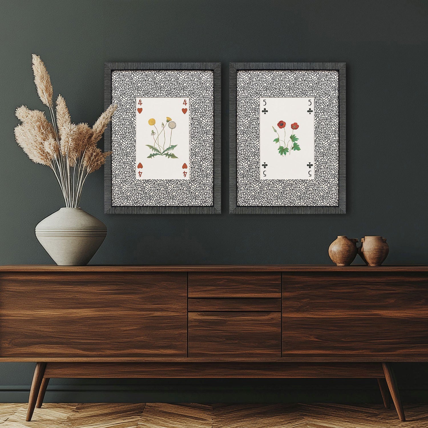 Malanta Knowles Nature's Hand II Framed Art Set of 2