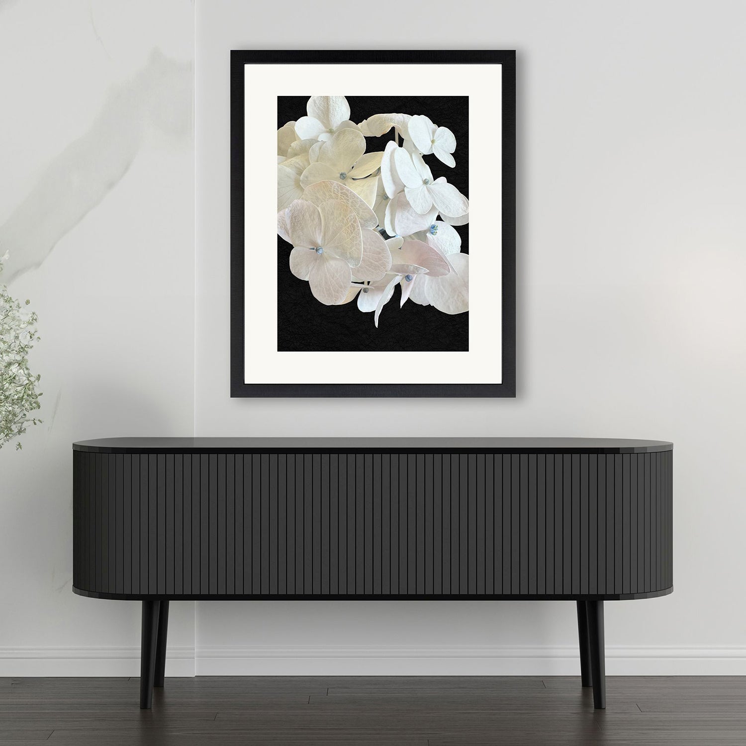 Libby Langdon Modern Hydrangea II Framed Art