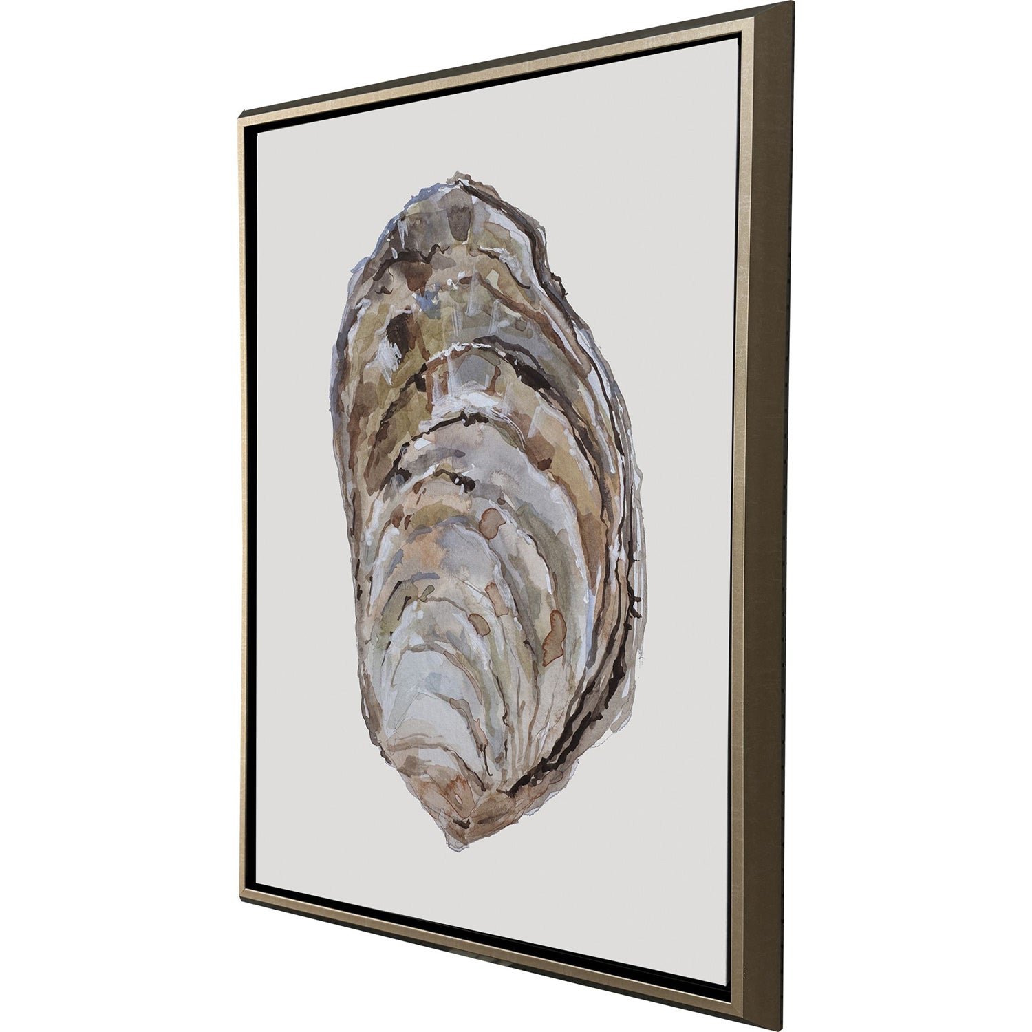 Malanta Knowles Oyster Elegance Canvas Art