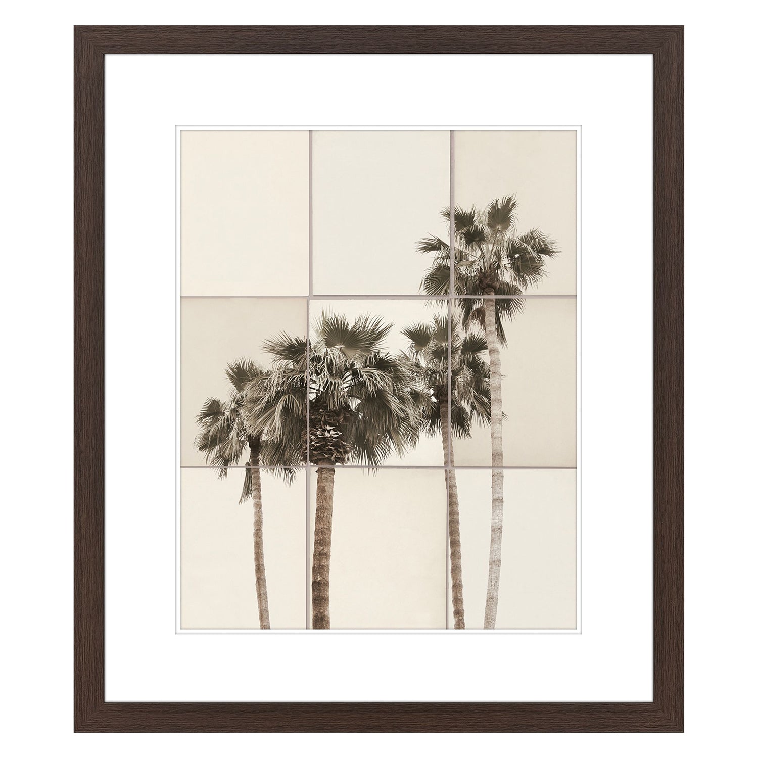 Malanta Knowles Paper Palms II Framed Art