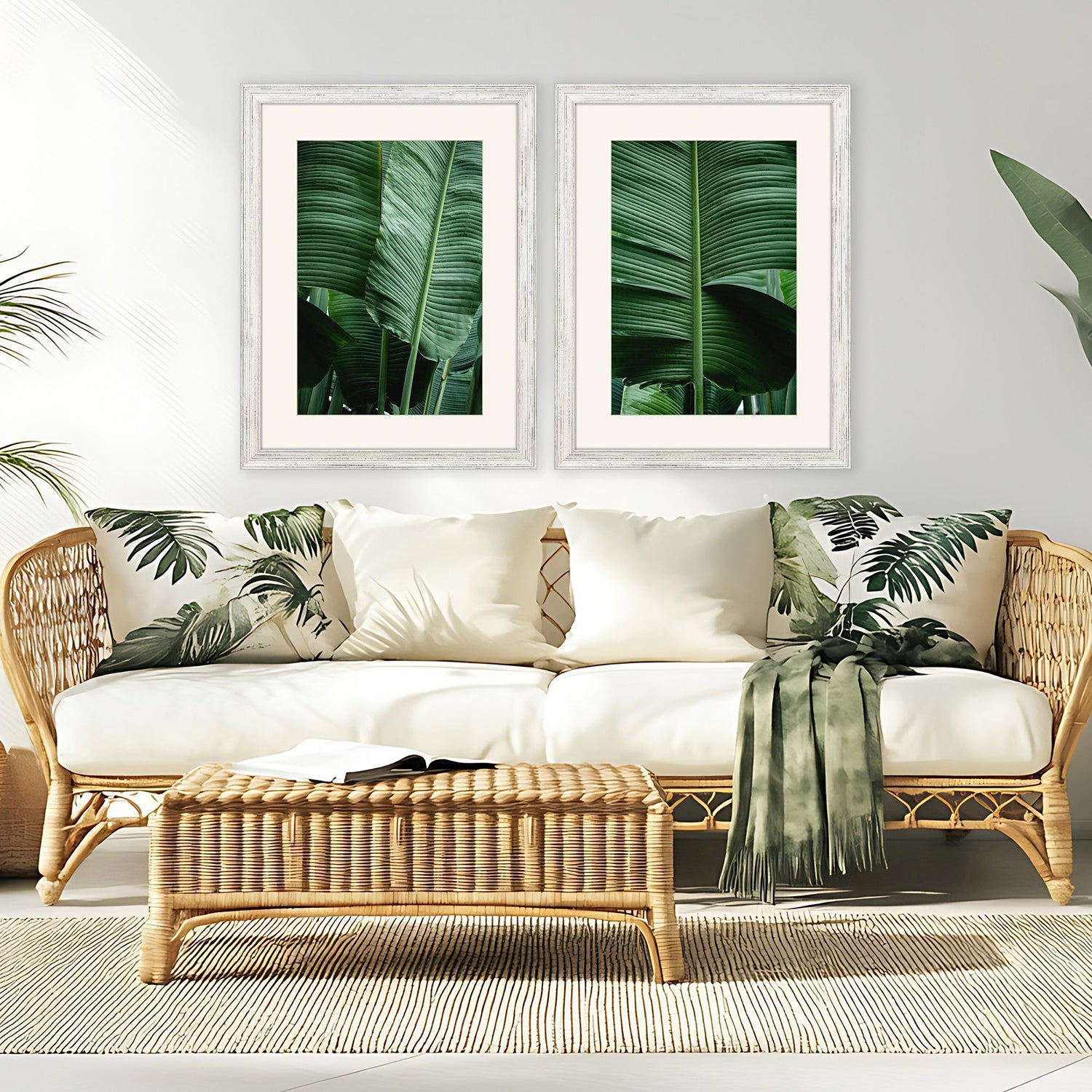Malanta Knowles Leaf Study Framed Art Set of 2