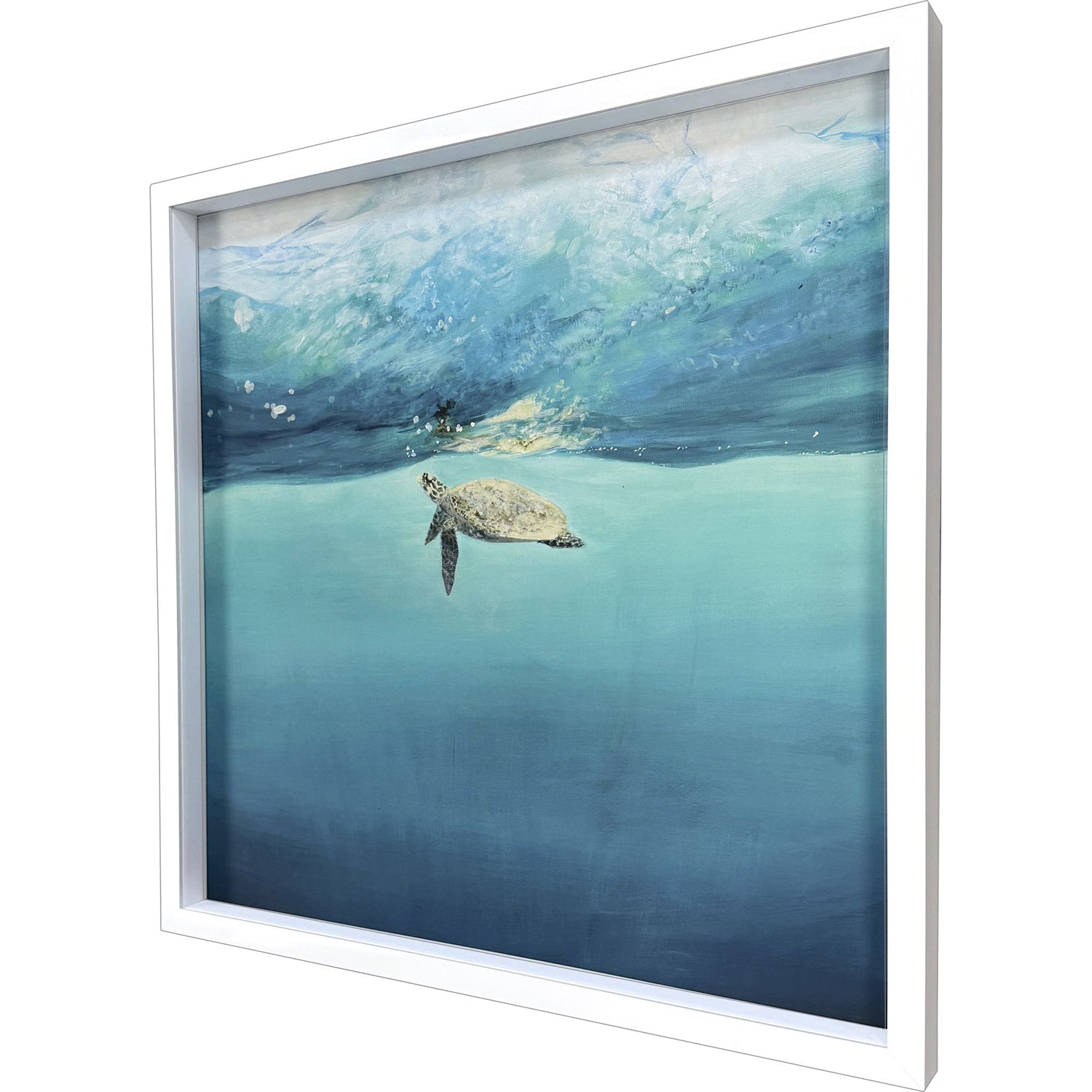 Malanta Knowles Turtle Reflection Framed Art