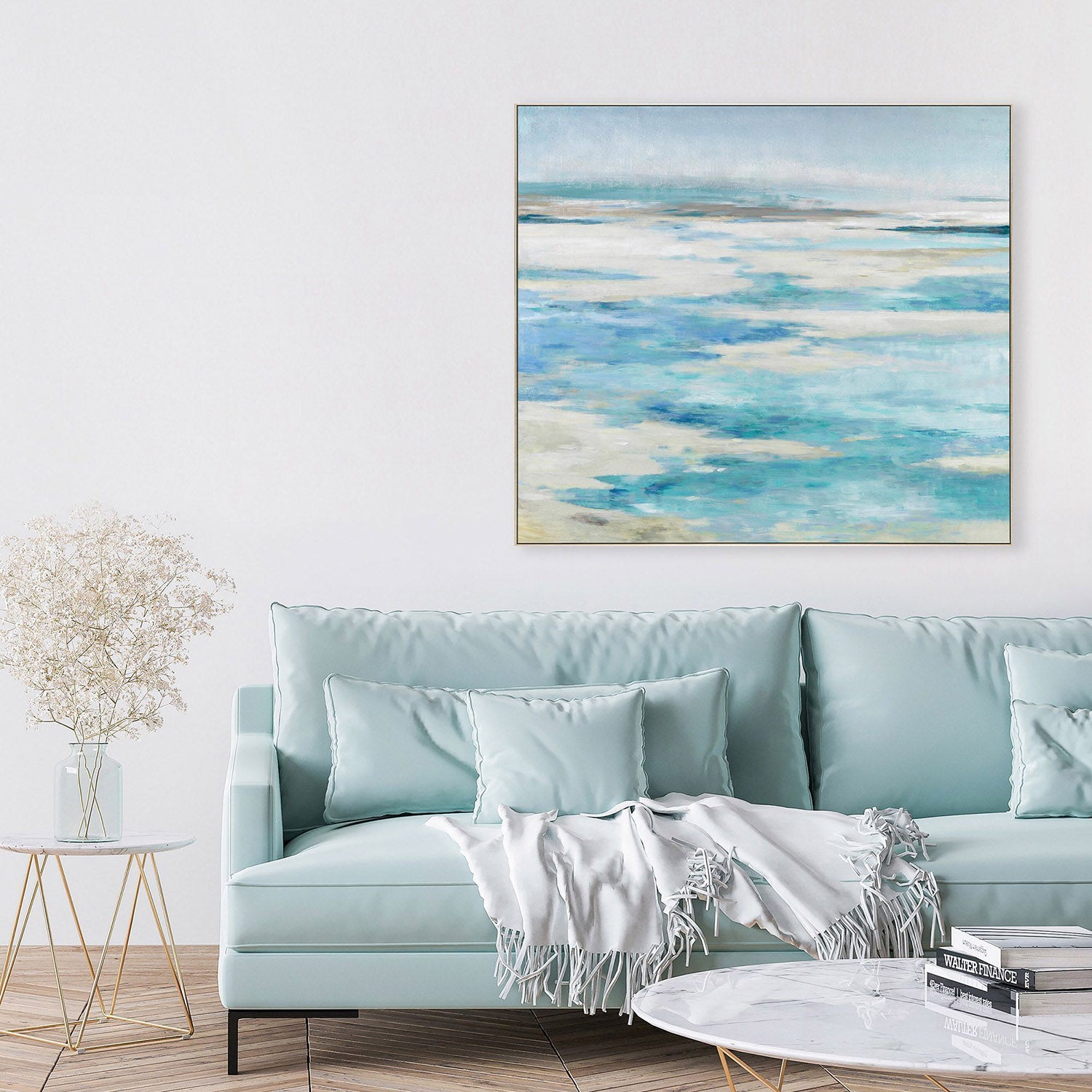 Sarah Lang Serene Mood Framed Art