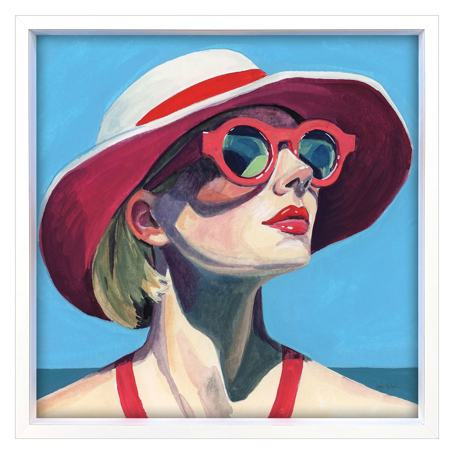 Malanta Knowles Vacation in Style Framed Art