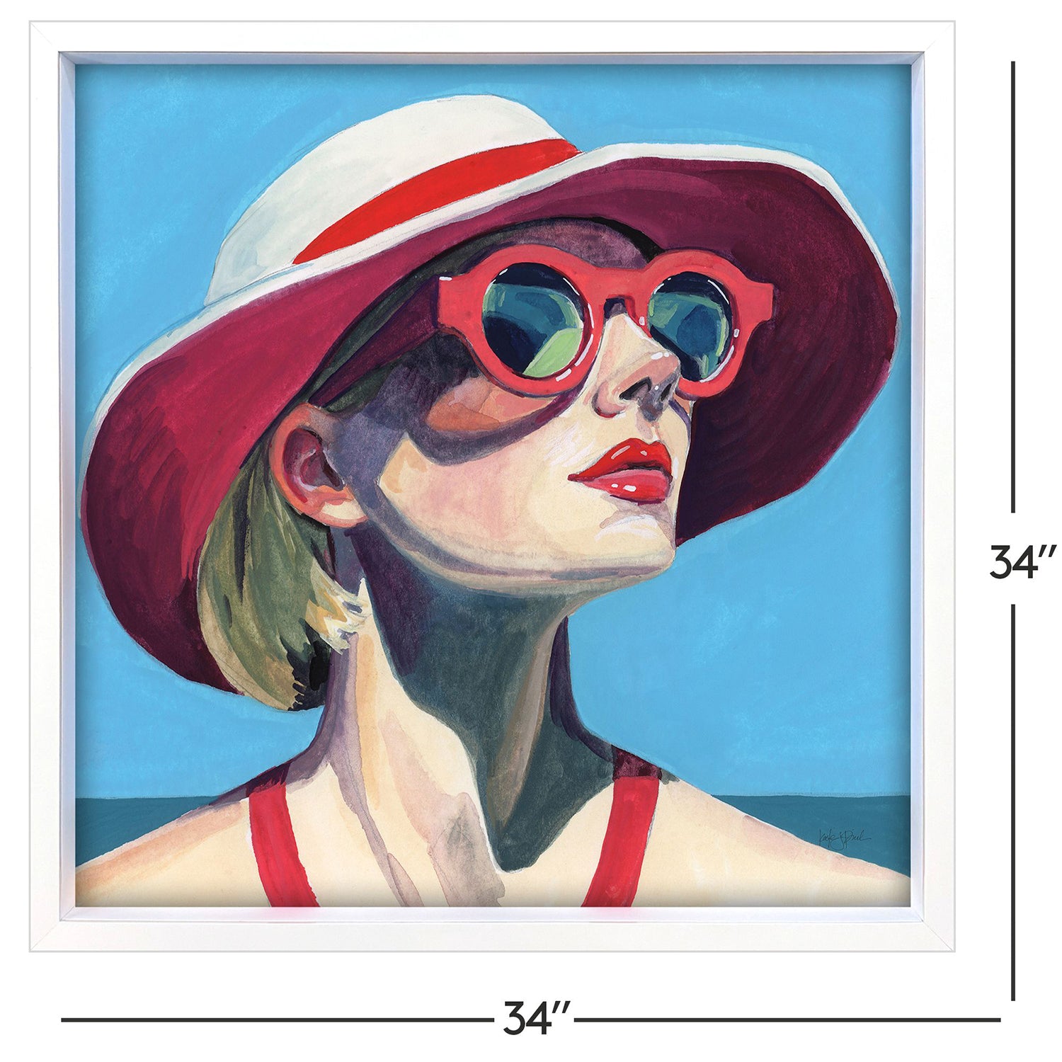 Malanta Knowles Vacation in Style Framed Art