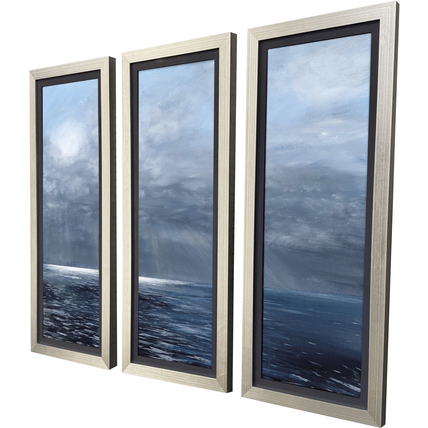 Sarah Lang Silver Lining Framed Art Set of 3