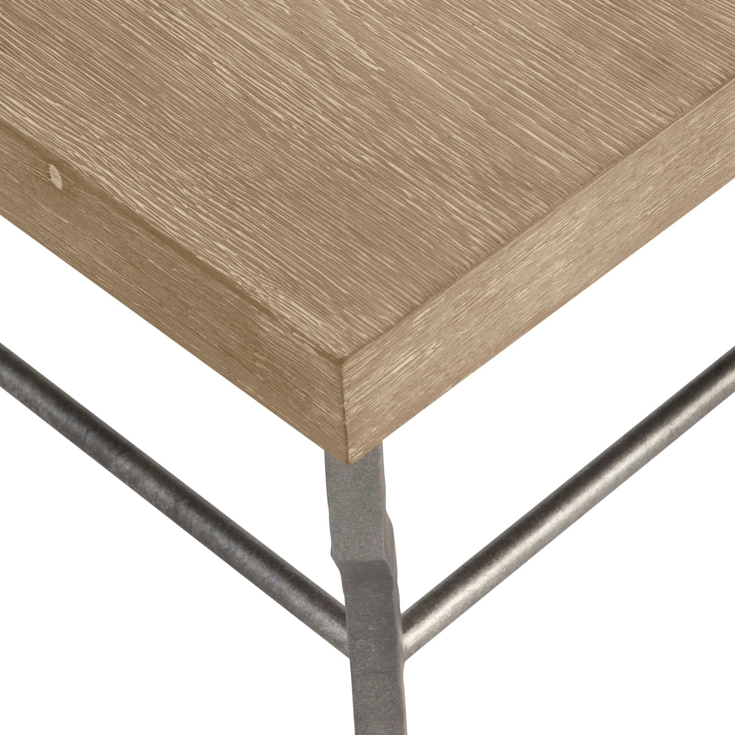 Bernhardt Tribeca Cocktail Table with Metal Legs
