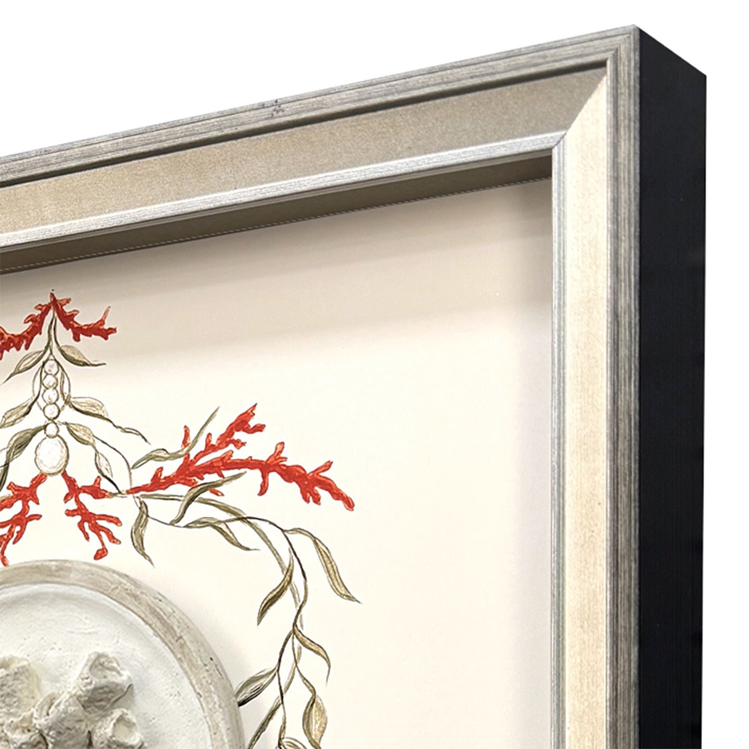 PopJoy Studio Coral Elegance I Framed Art Set of 2
