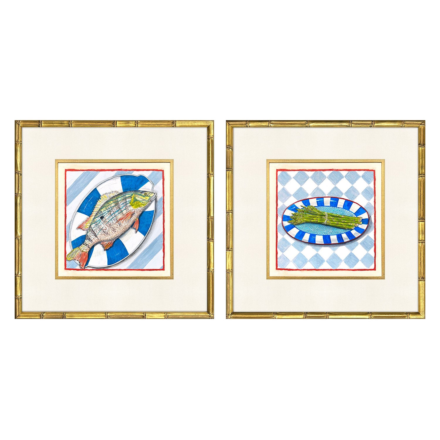 PopJoy Studio Cena Italiana II Framed Art Set of 2