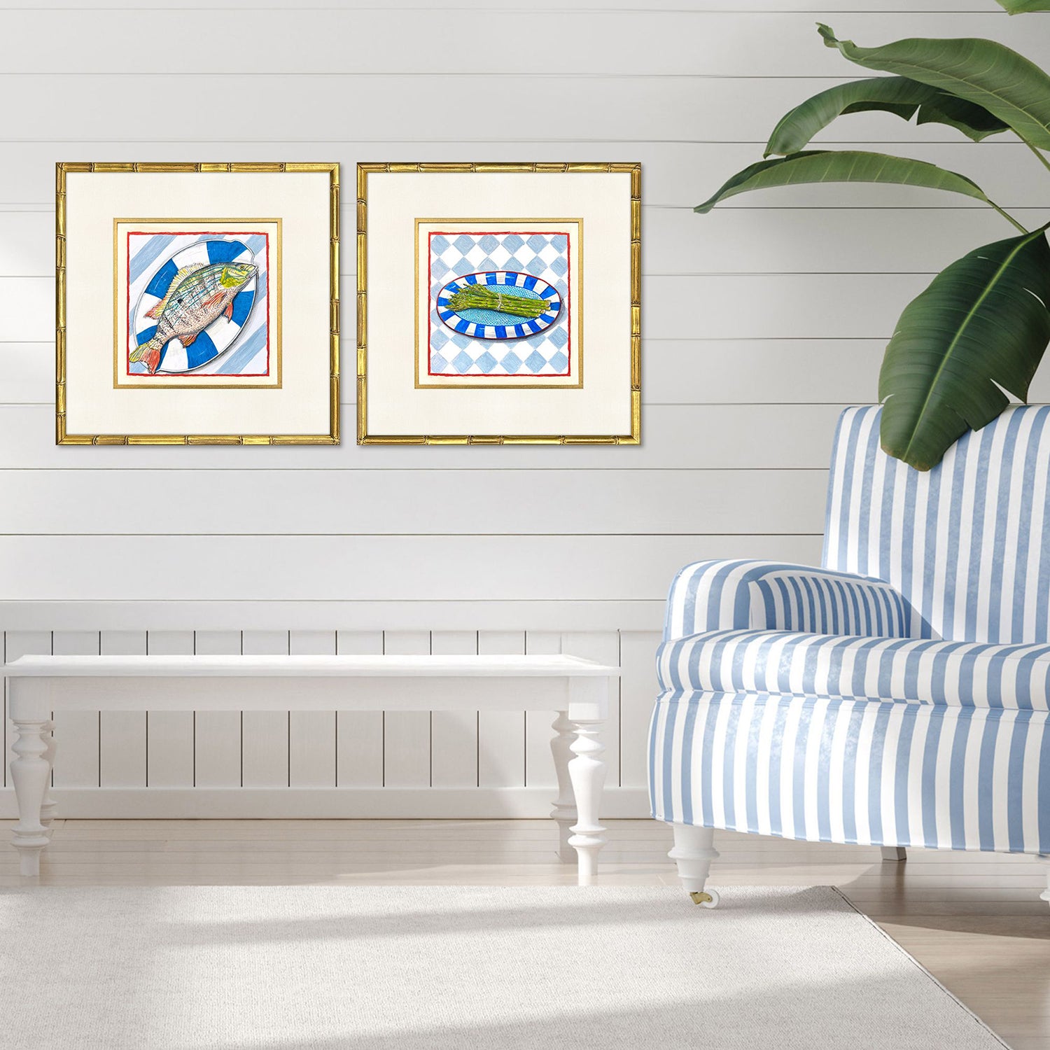 PopJoy Studio Cena Italiana II Framed Art Set of 2
