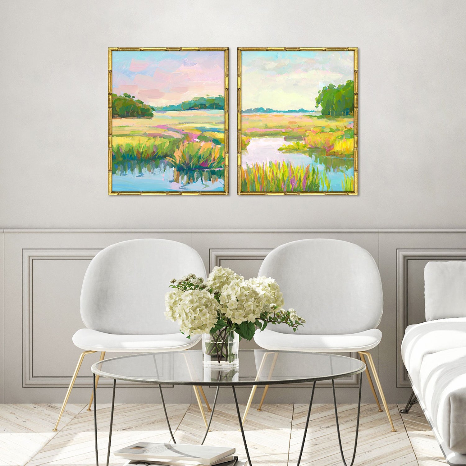 Sarah Lang Lowland Impressions Framed Art Set of 2