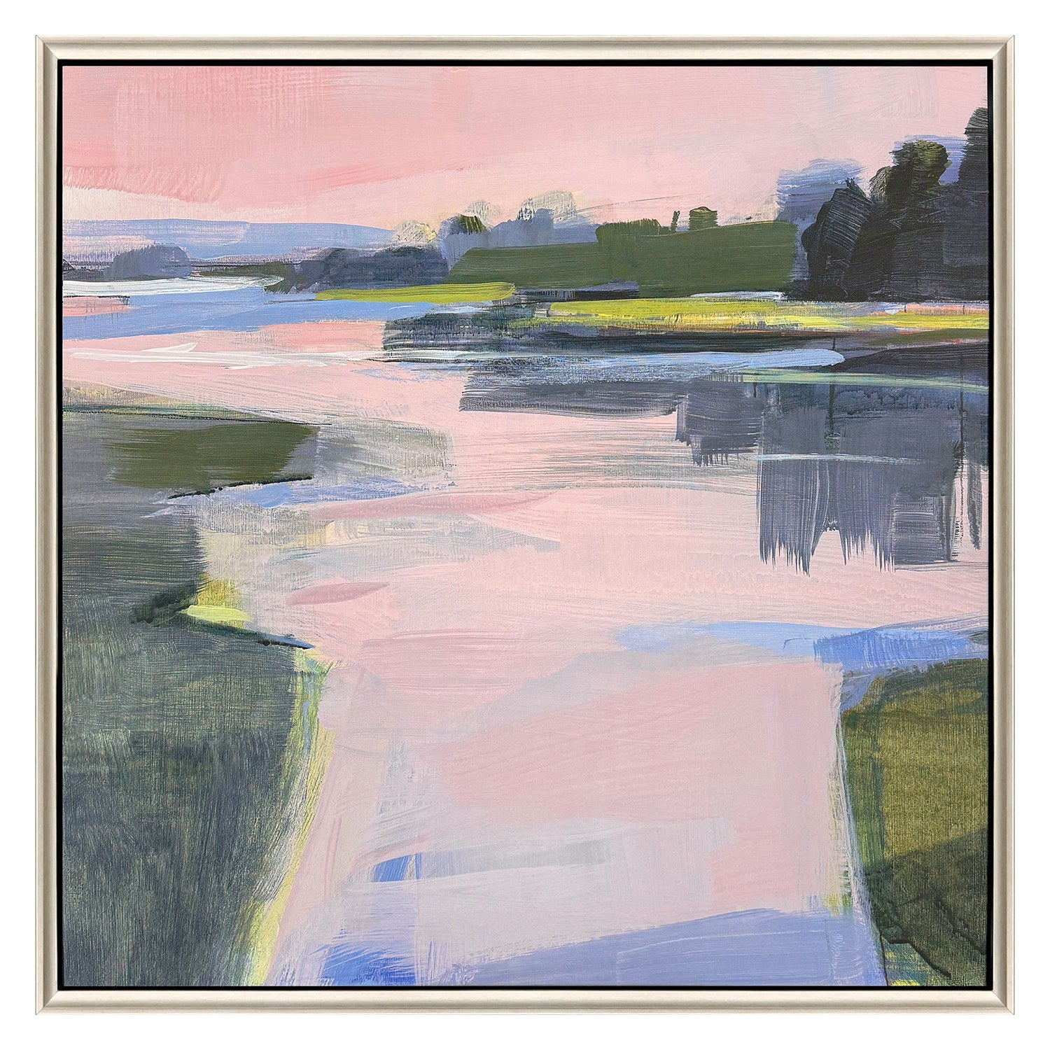 Sarah Lang Little Harbor View Canvas Art