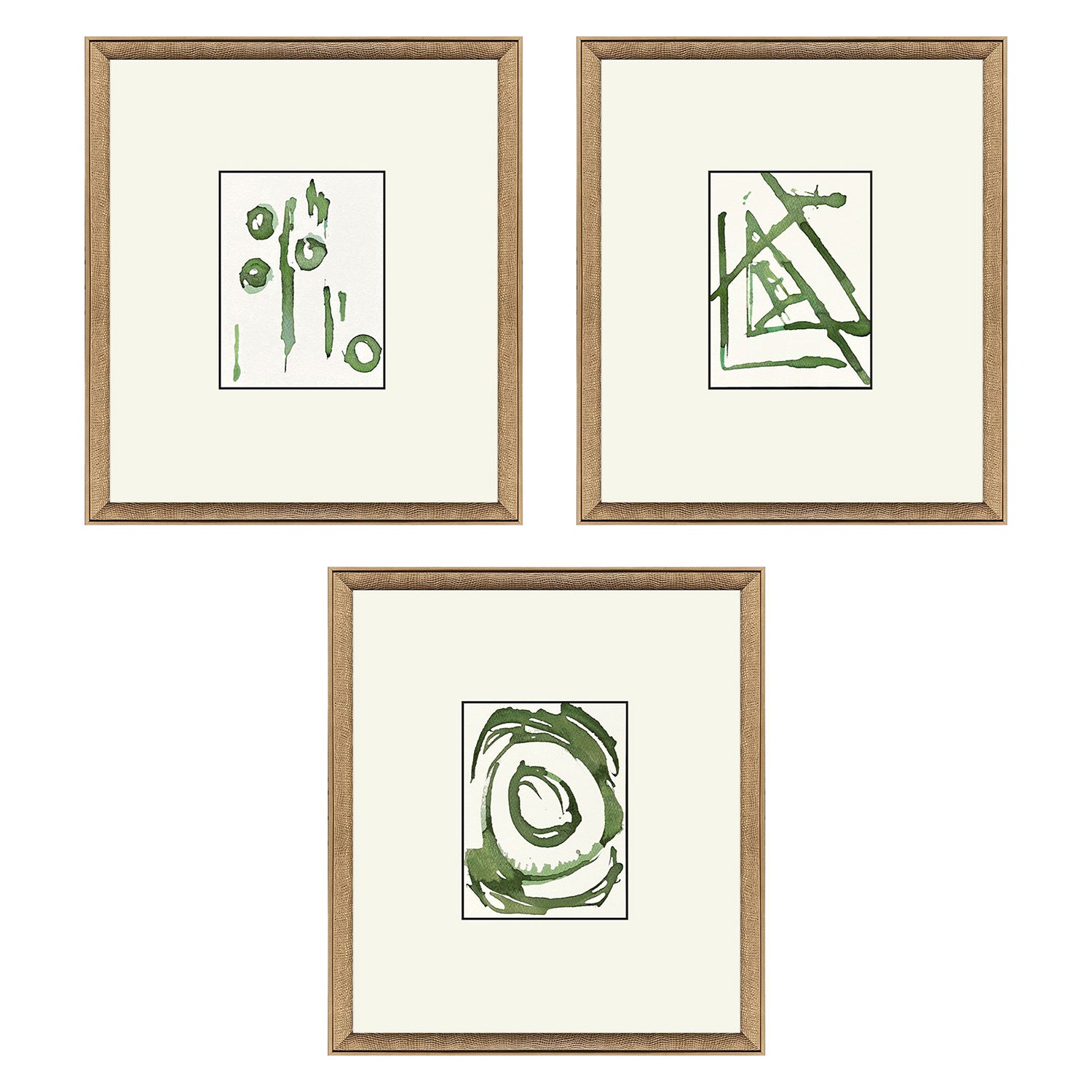 Sarah Lang Chaos I Framed Art Set of 3