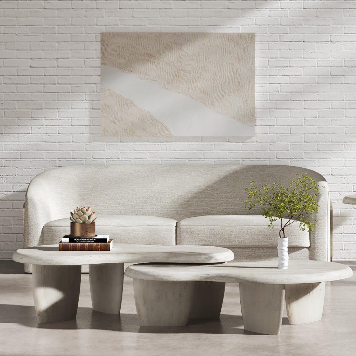 A.R.T. Furniture Ashlar End Table Set of 2