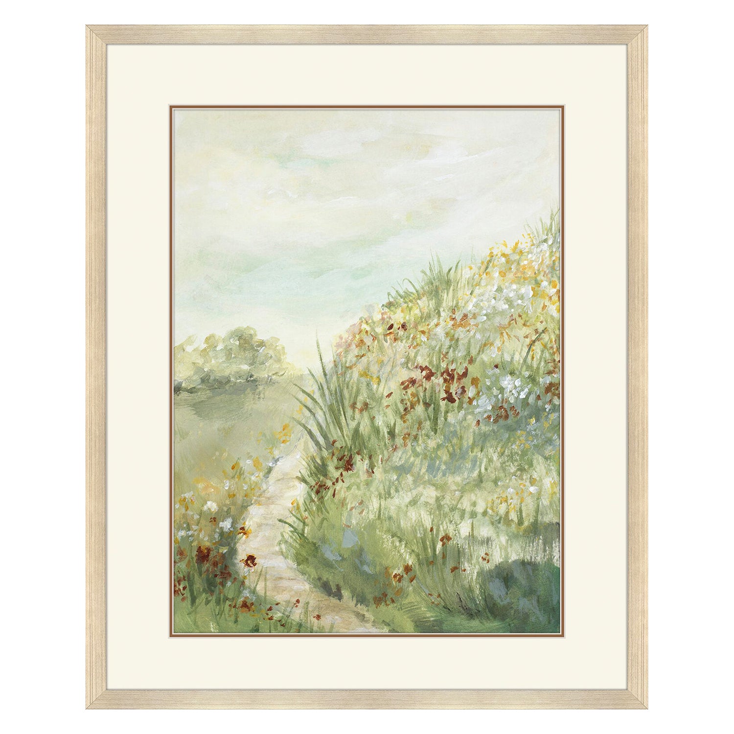 Jordan Glassco-Smith Hilltop Blooms Framed Art