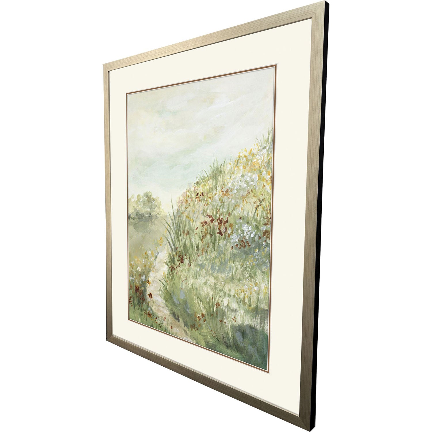 Jordan Glassco-Smith Hilltop Blooms Framed Art