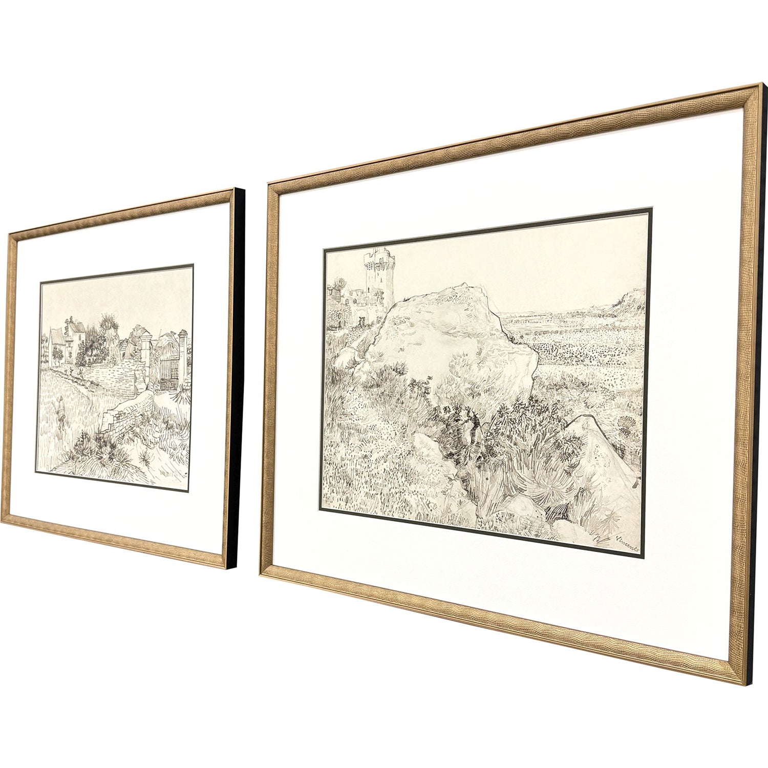 Jordan Glassco-Smith Farm in Provence Framed Art Set of 2