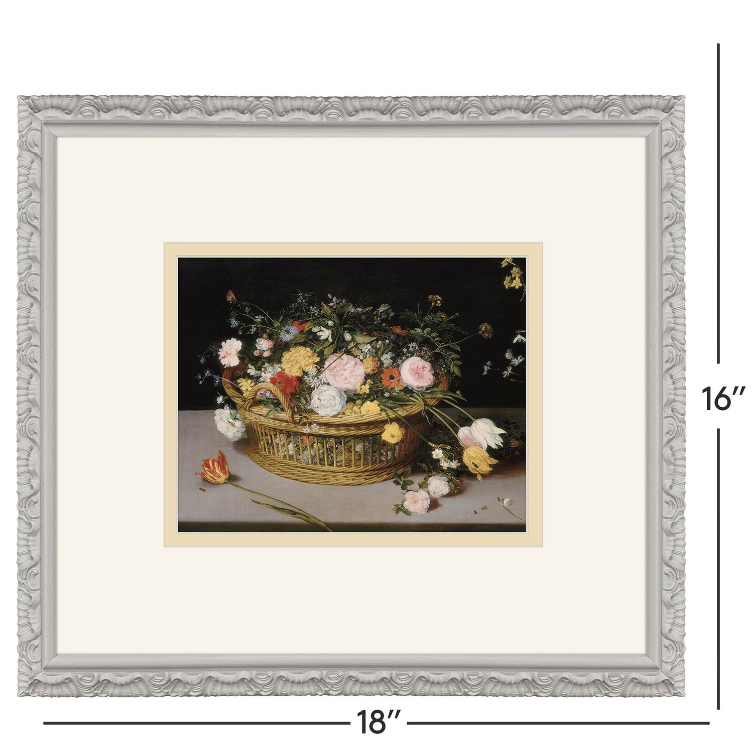 Jordan Glassco-Smith Still Life Flowers Framed Art Set of 4
