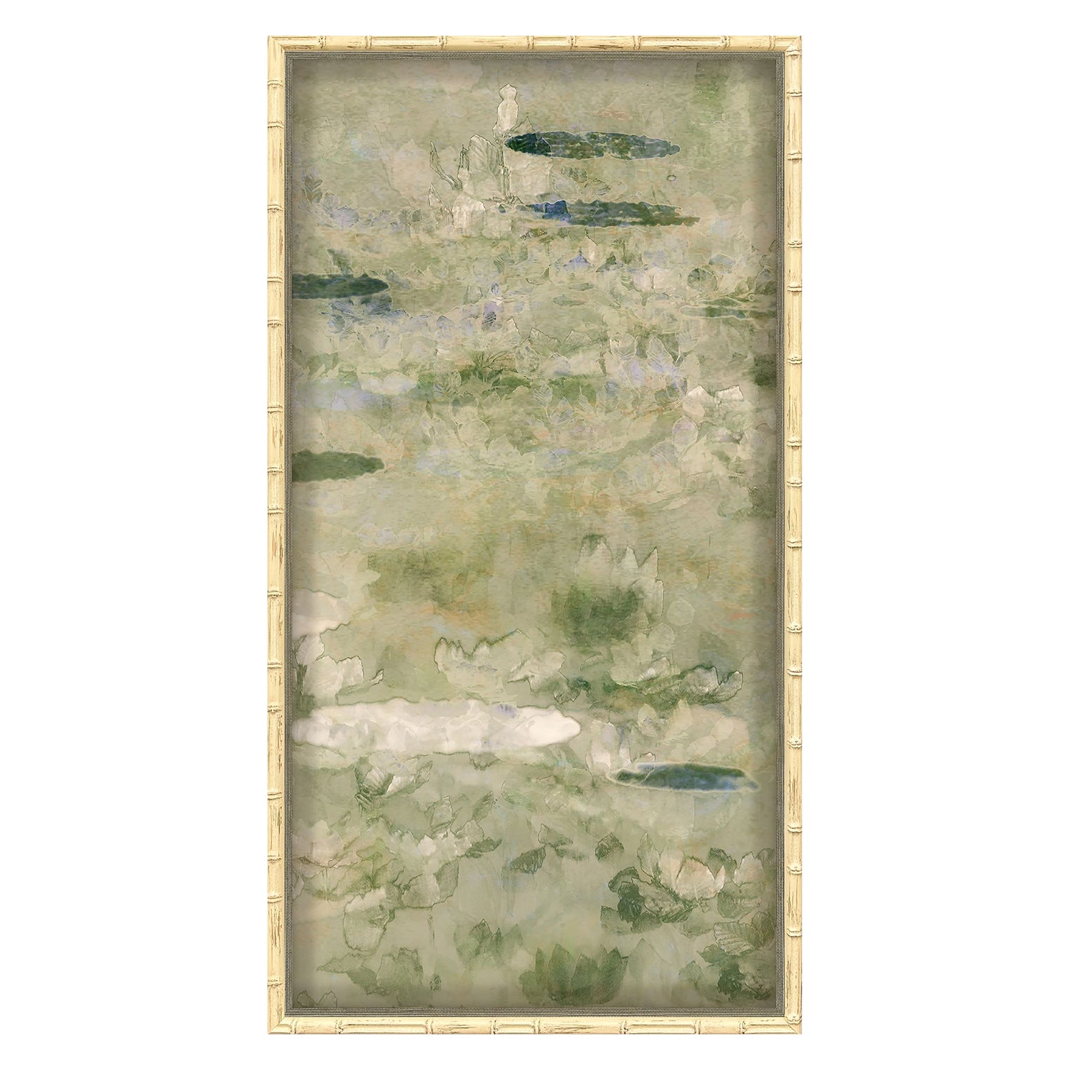Sarah Lang Water Lily III Framed Art