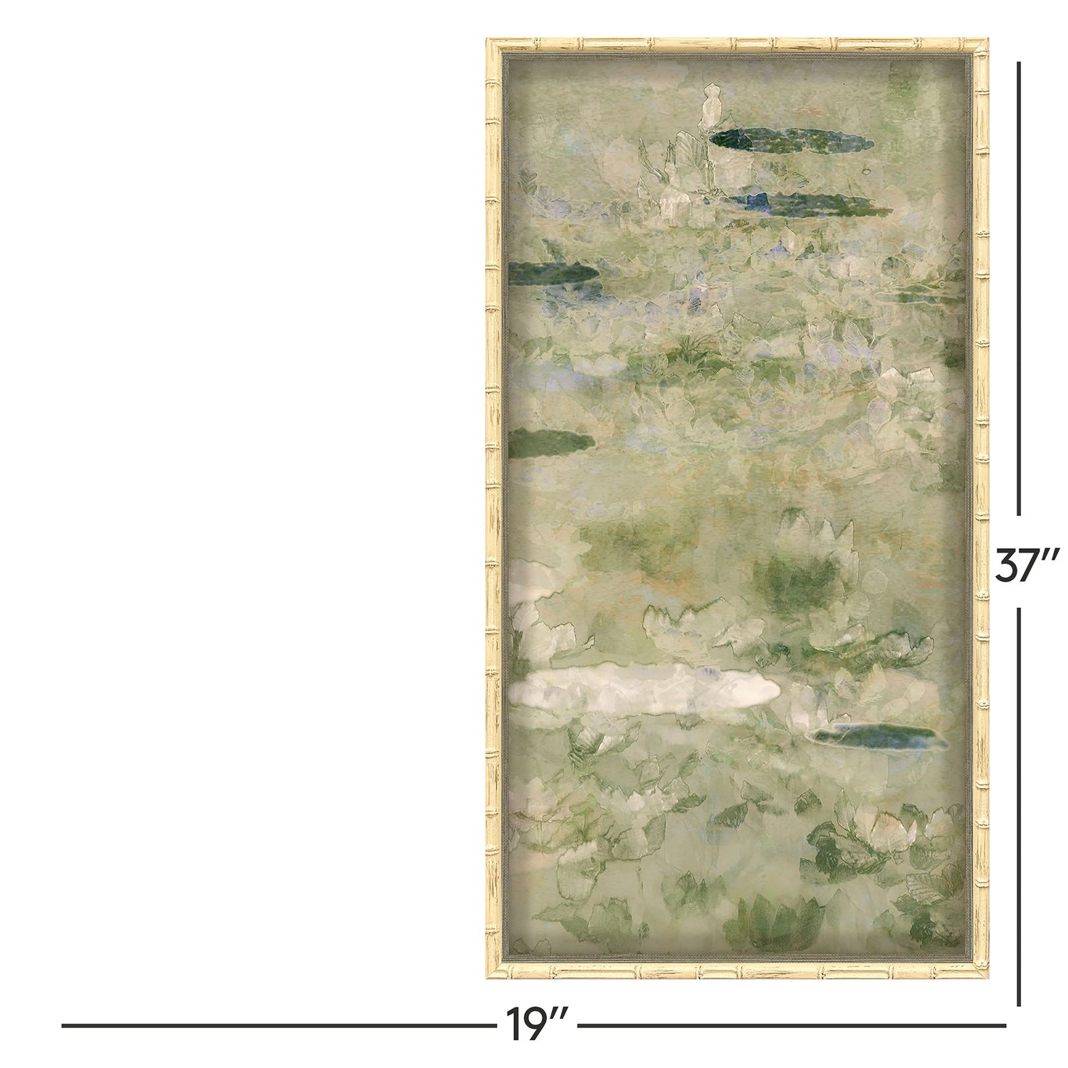 Sarah Lang Water Lily III Framed Art