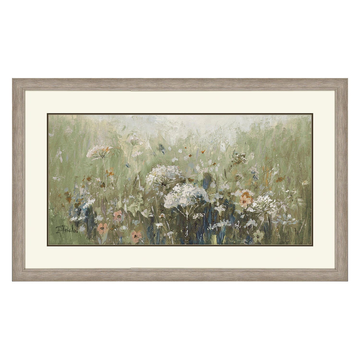 Jordan Glassco-Smith Mistful Summer Meadow Framed Art