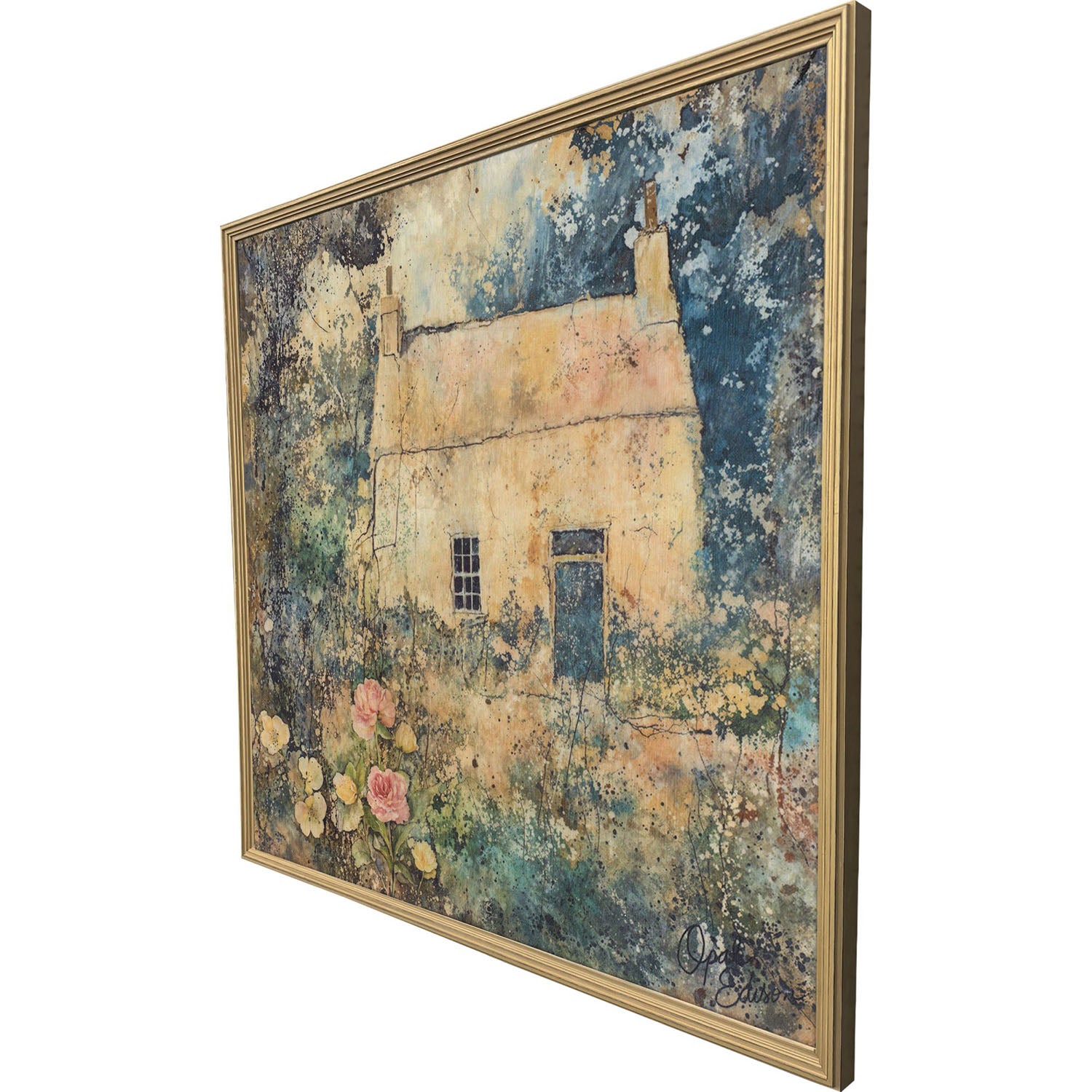 Sarah Lang Corner of the Garden Framed Art