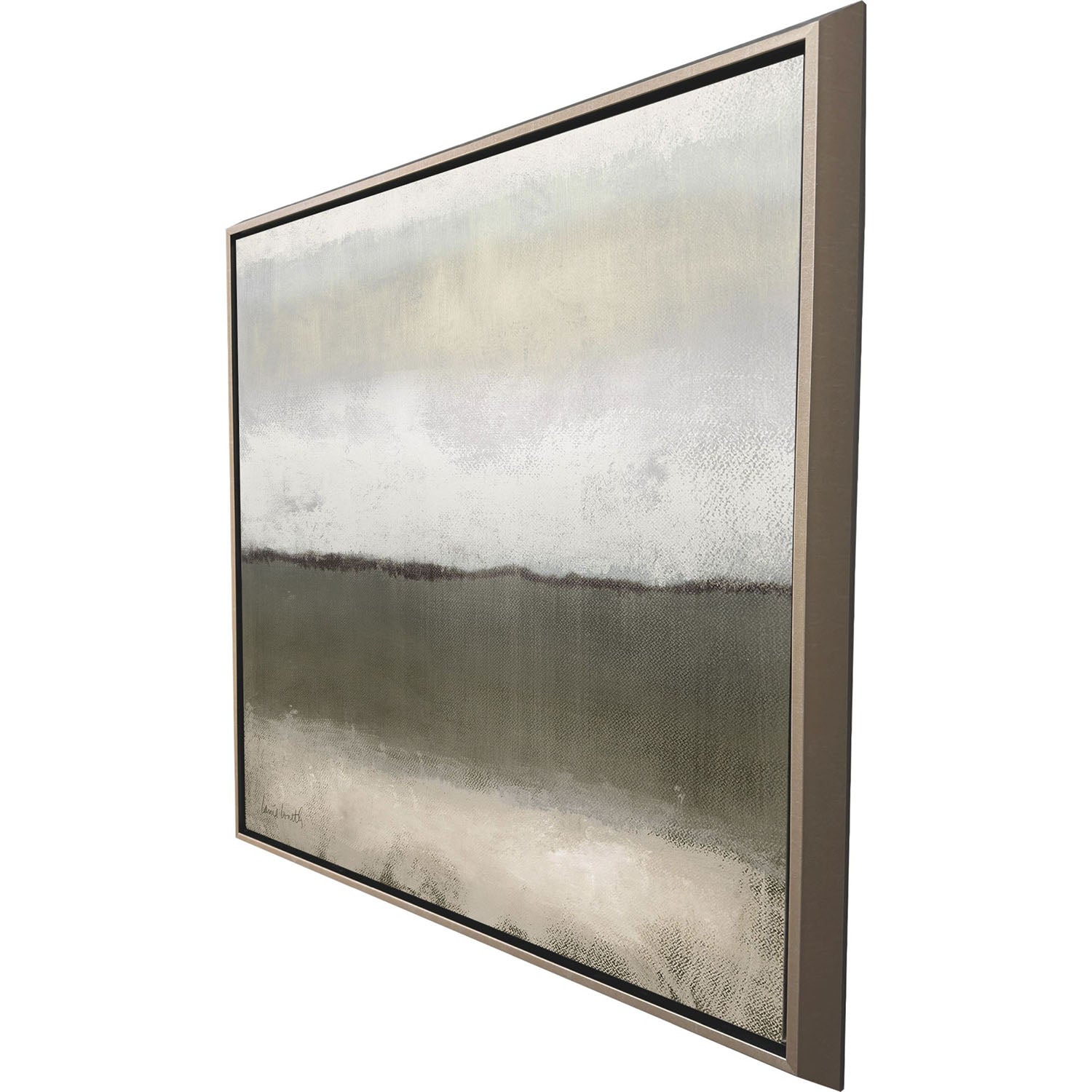 Malanta Knowles Clouds on Olive I Canvas Art