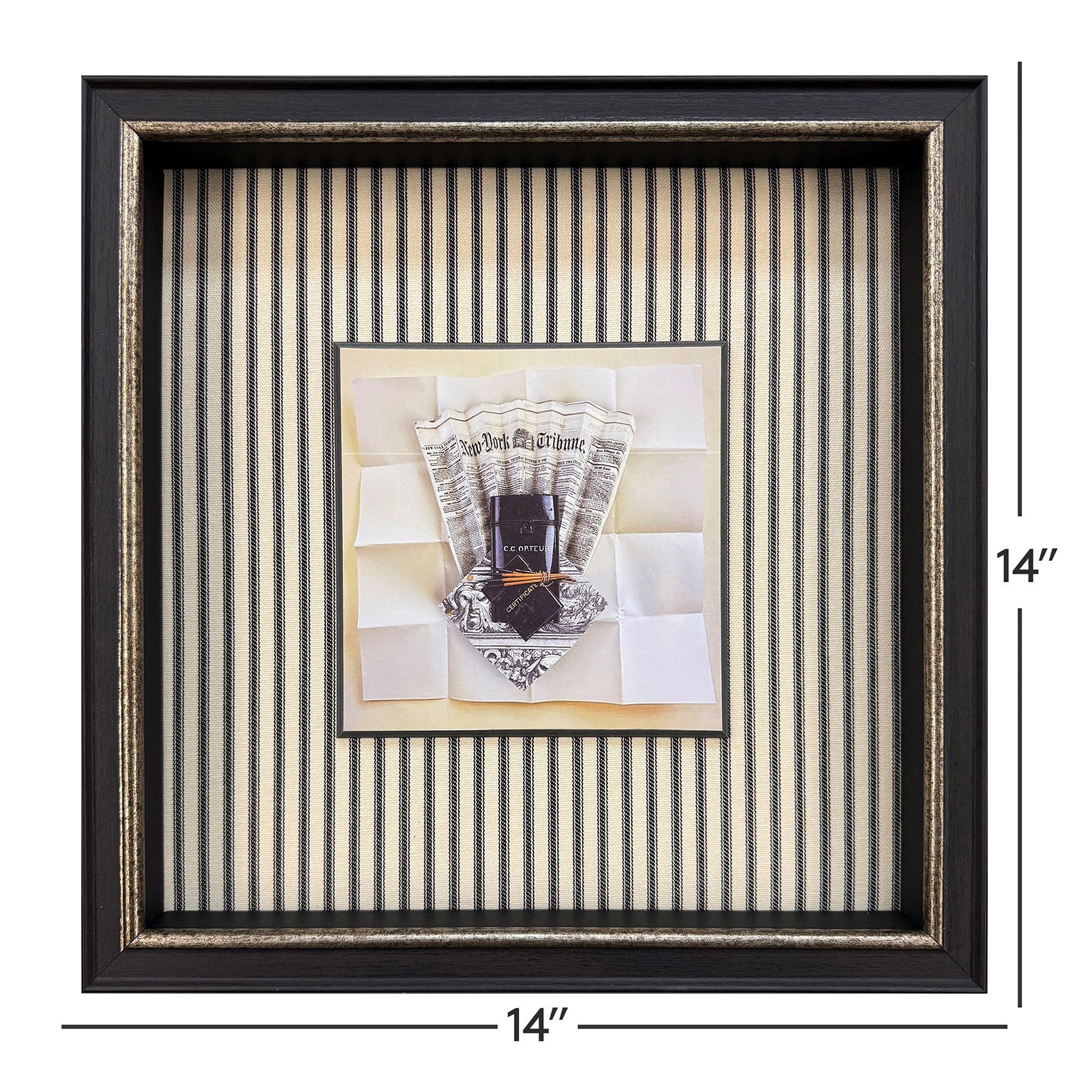 Malanta Knowles Vintage Collages I Framed Art Set of 3