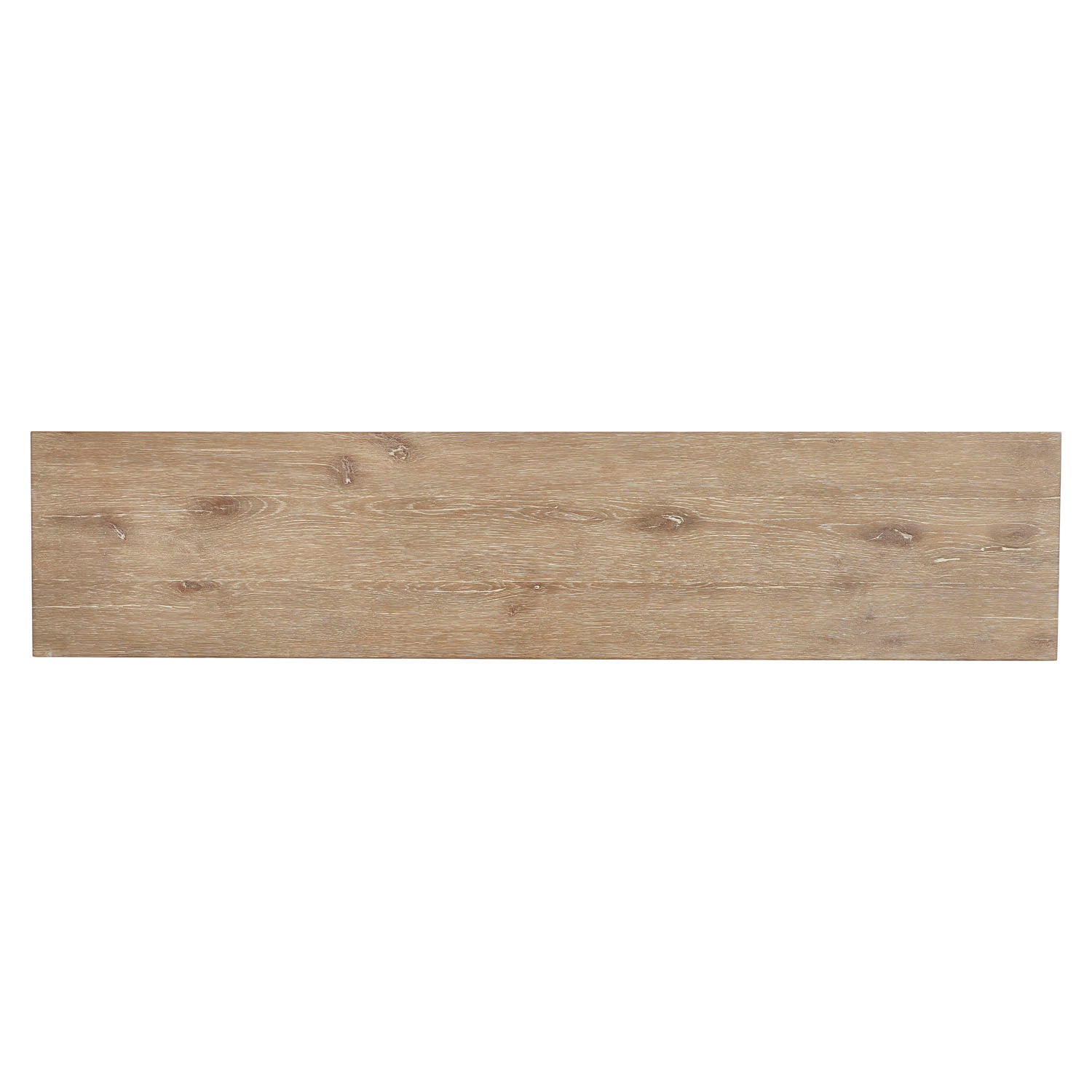 Tribeca Console Table in Aurum natural oak – close-up detail