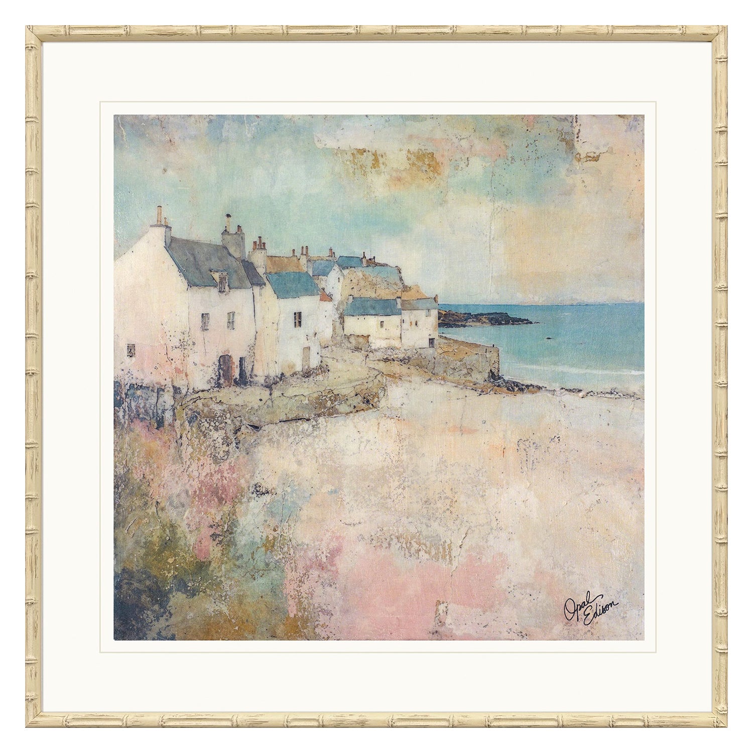 Sarah Lang Town Corner Framed Art